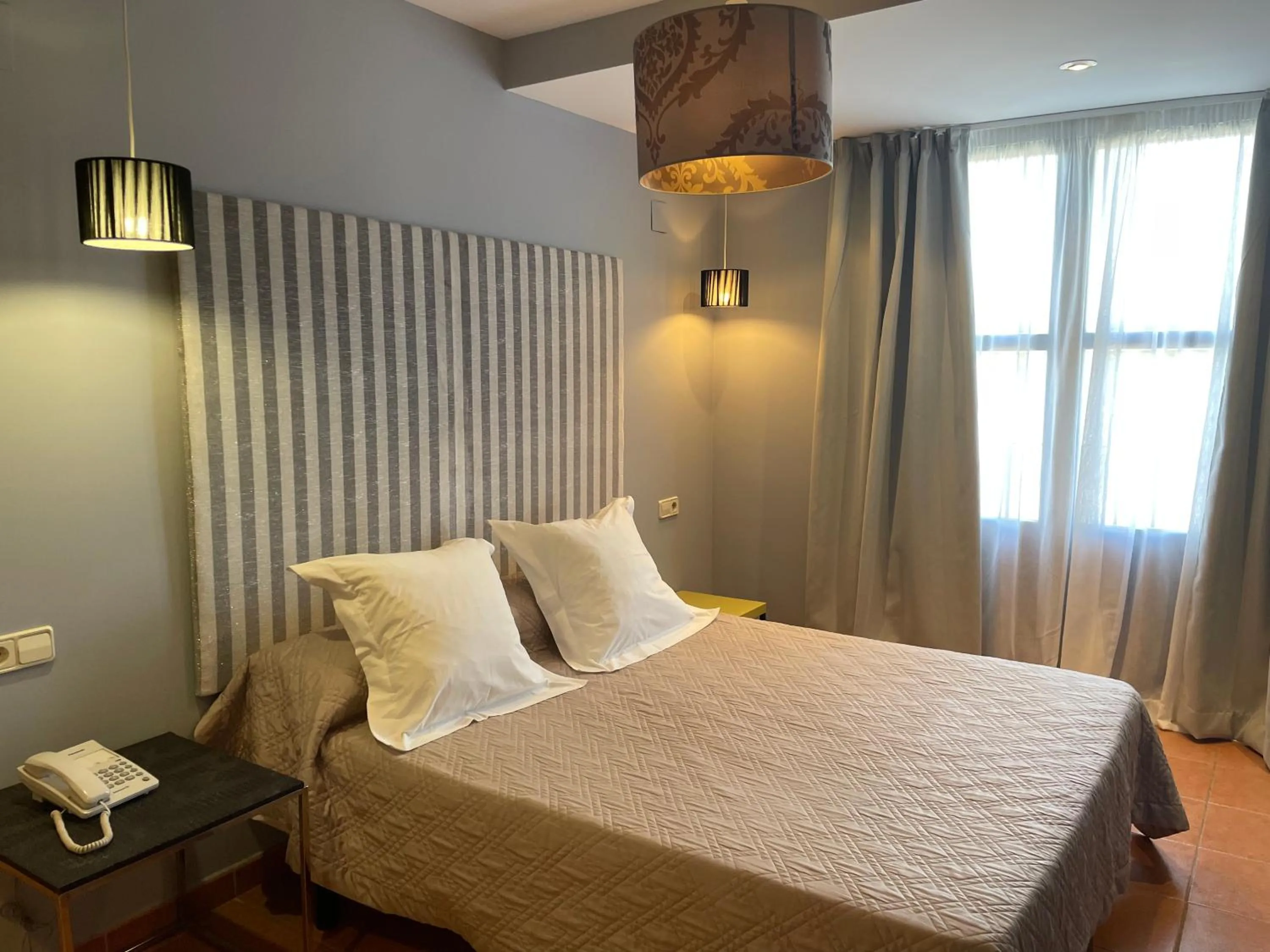 Bed in Hotel Patilla Ciudad de Requena