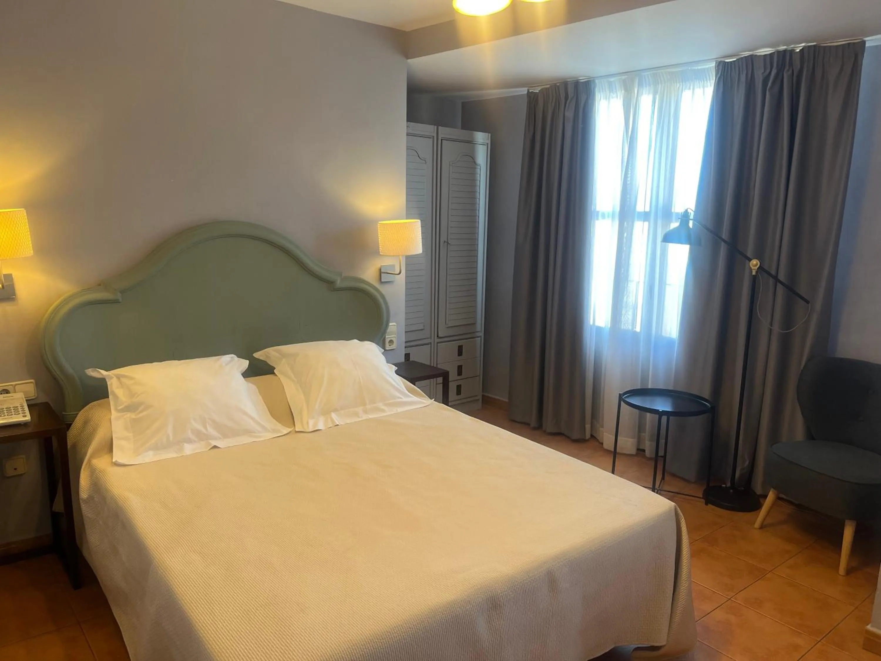 Bed in Hotel Patilla Ciudad de Requena