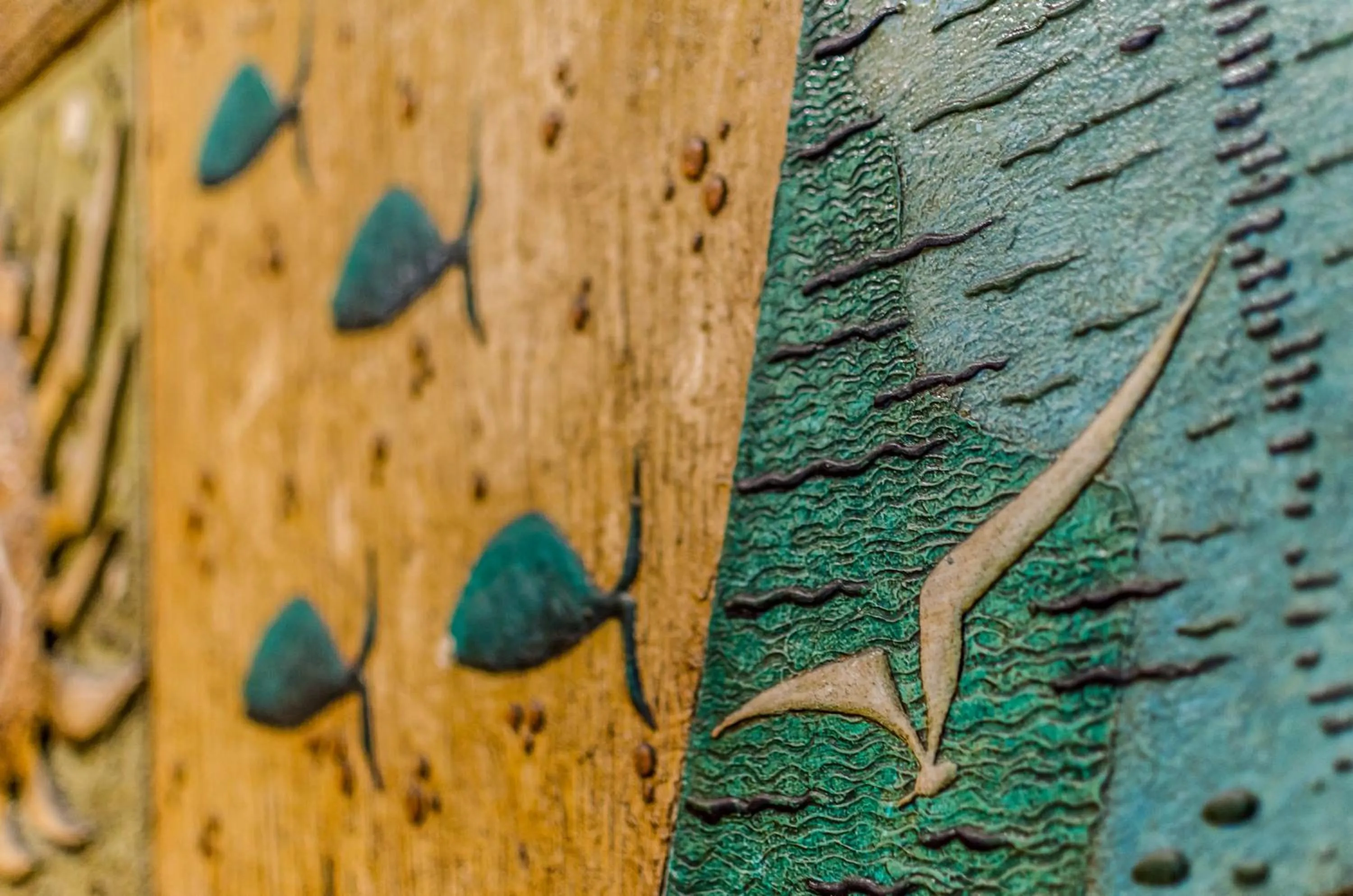 Decorative detail in Hotel Regio Cádiz