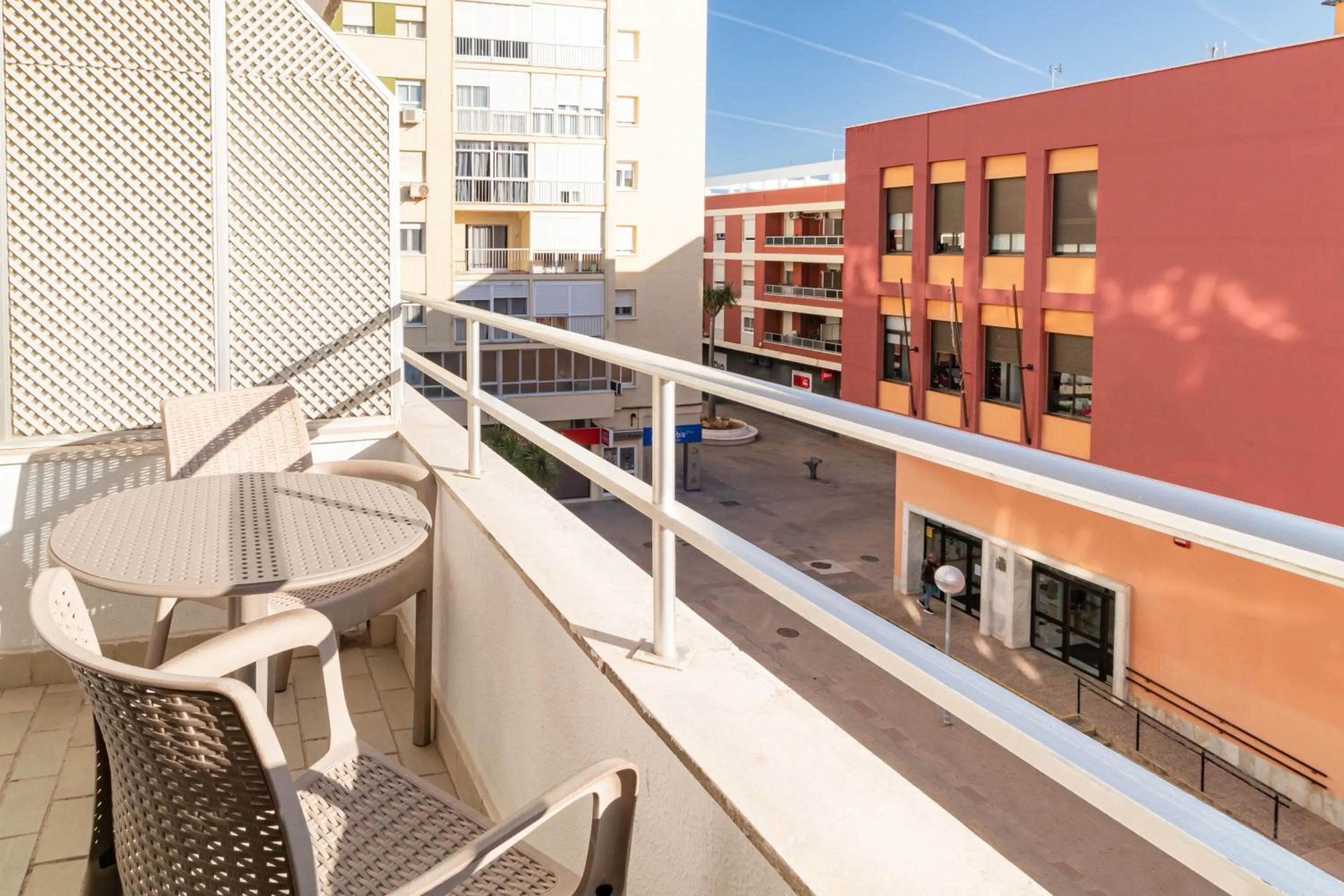Balcony/Terrace in Hotel Regio Cádiz