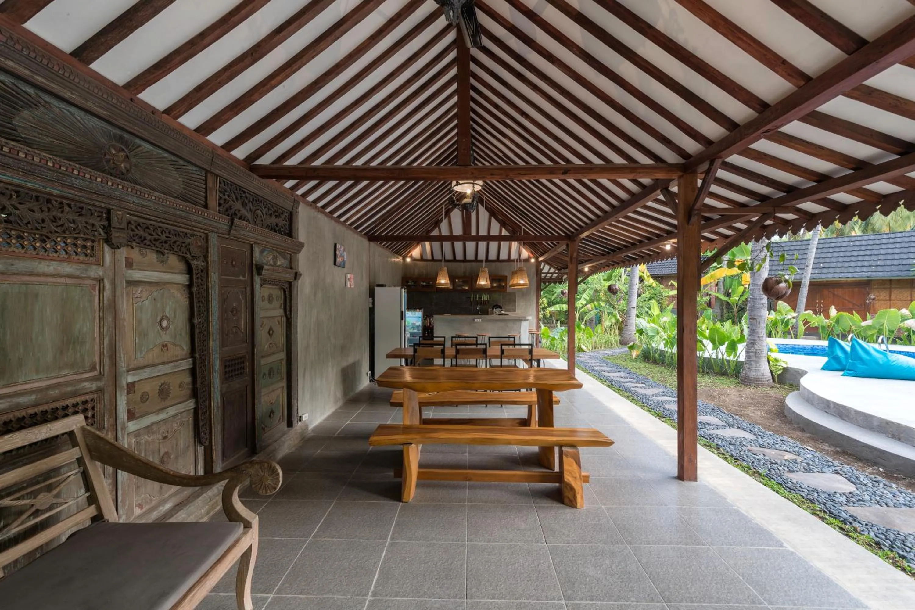 Living room in Tahlia's Villa