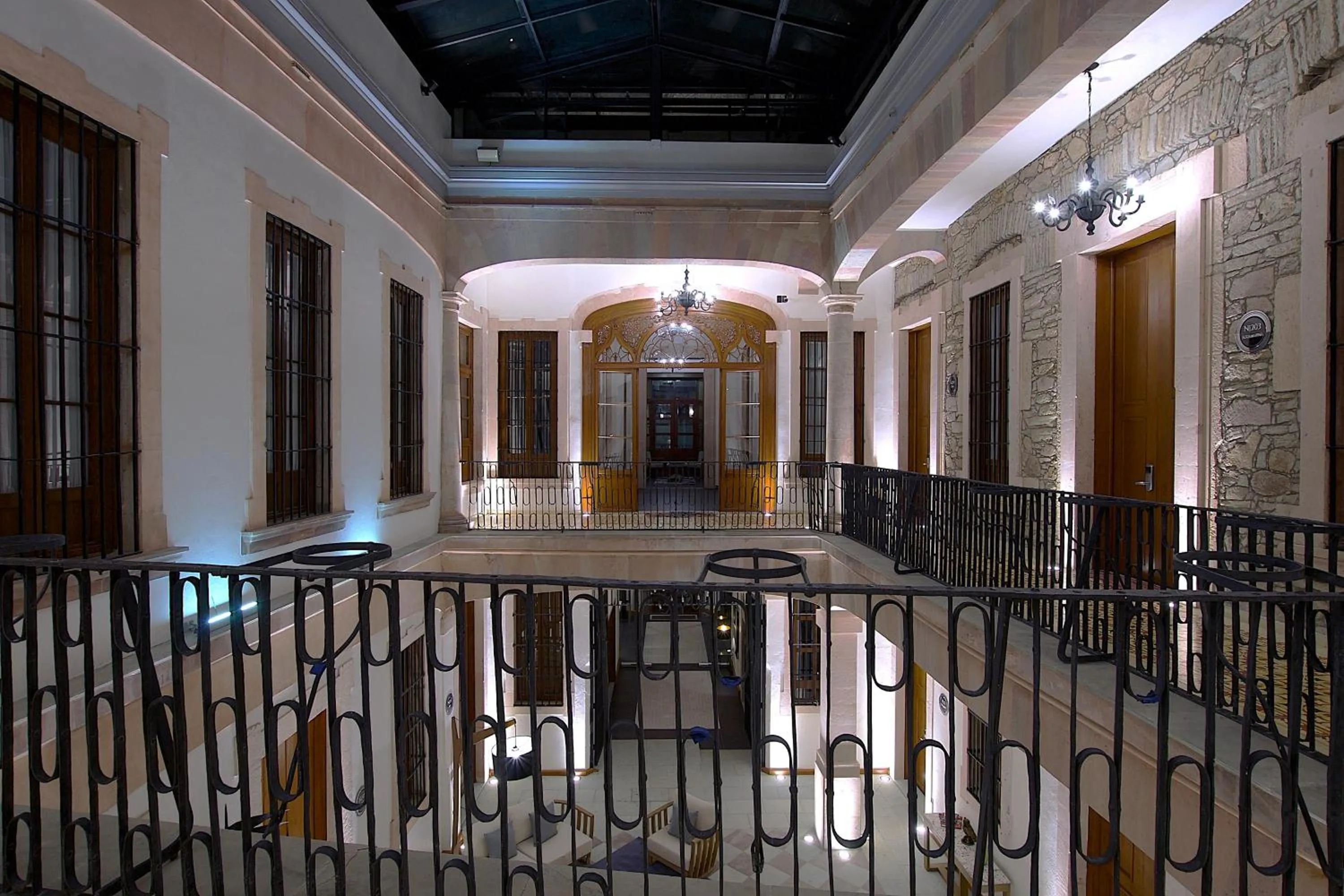 Patio in Nueve 25 Hotel Boutique