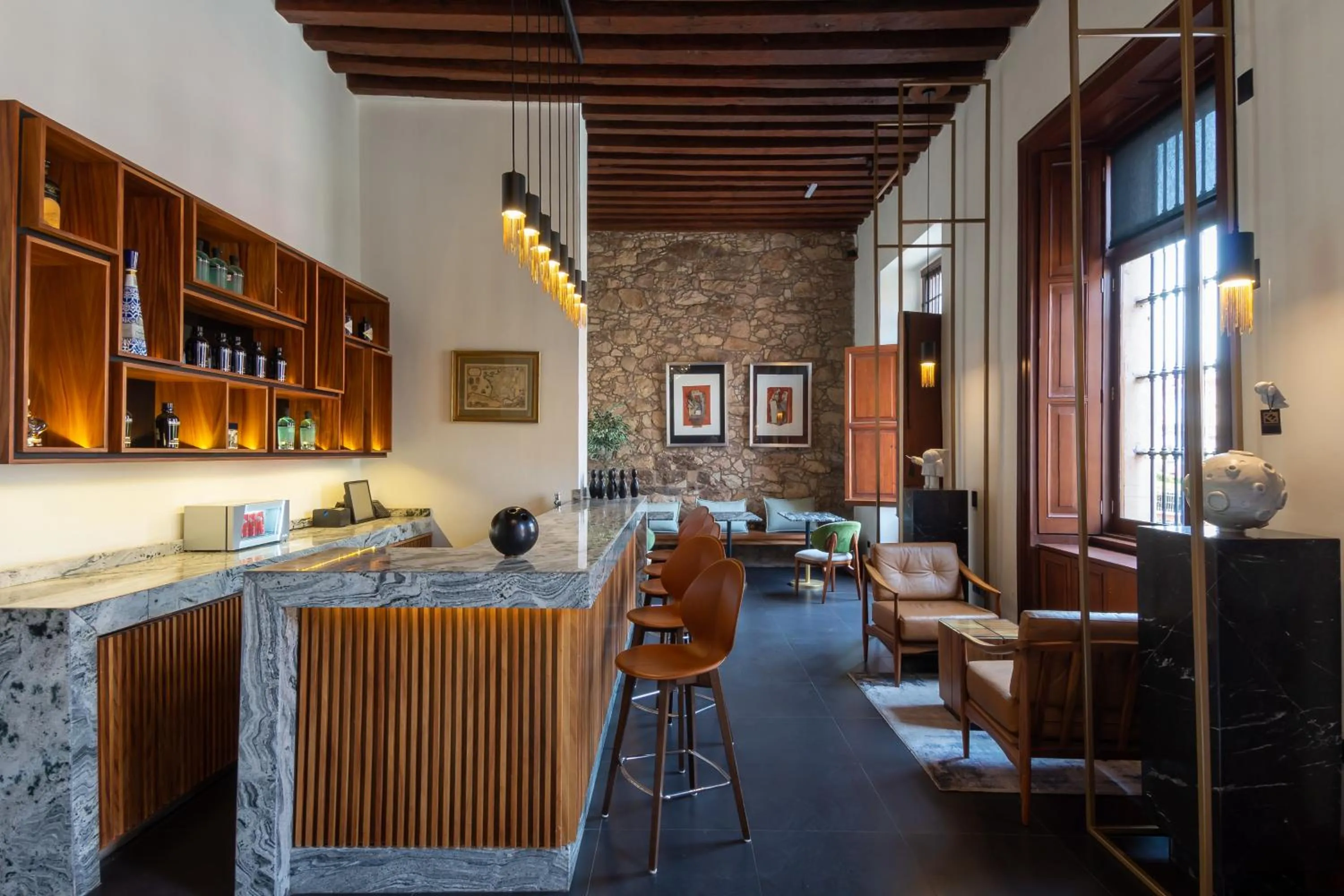 Food and drinks in Nueve 25 Hotel Boutique