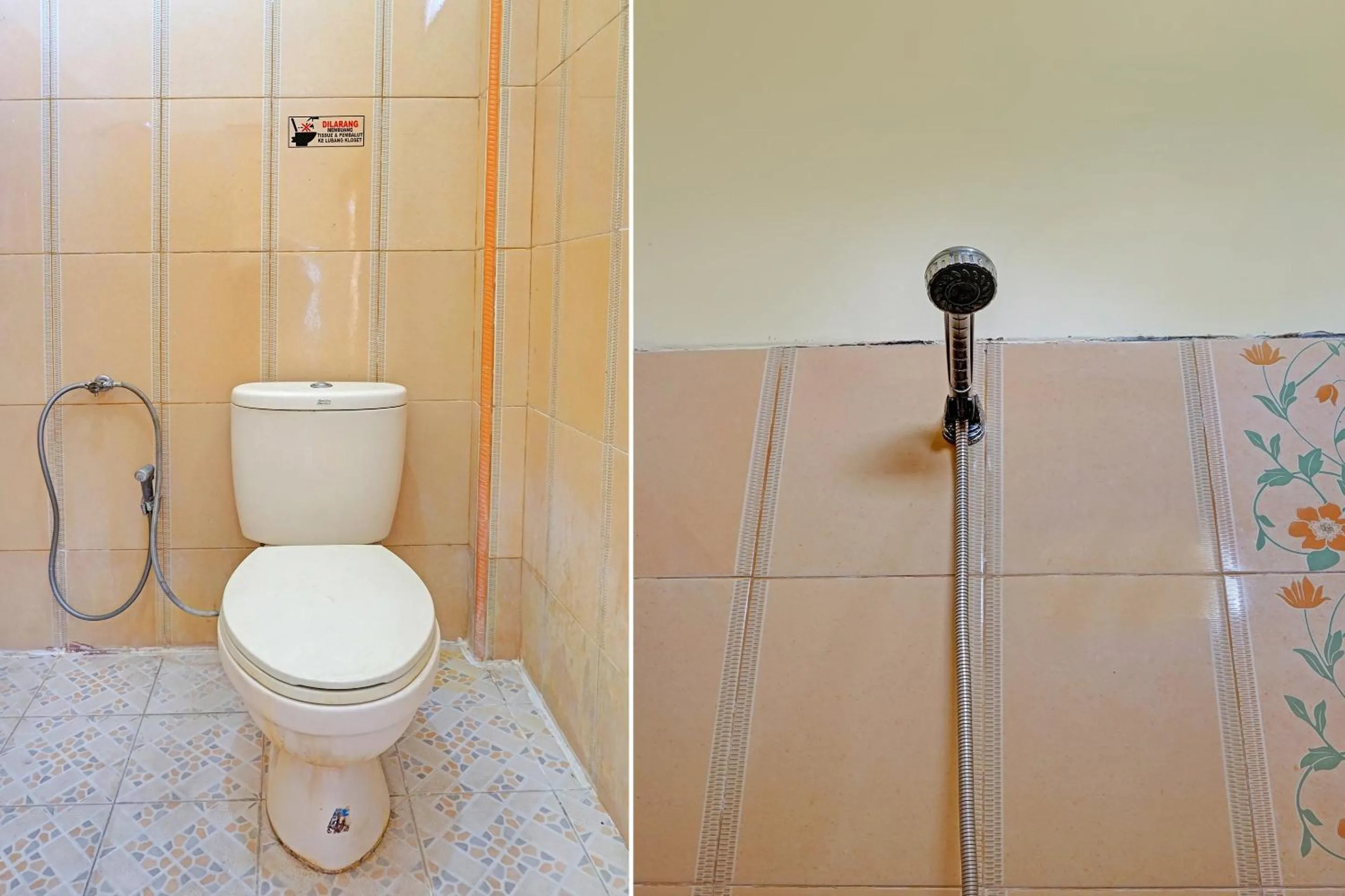 Bathroom in OYO Life 91931 Permata Brantas Syariah Homestay