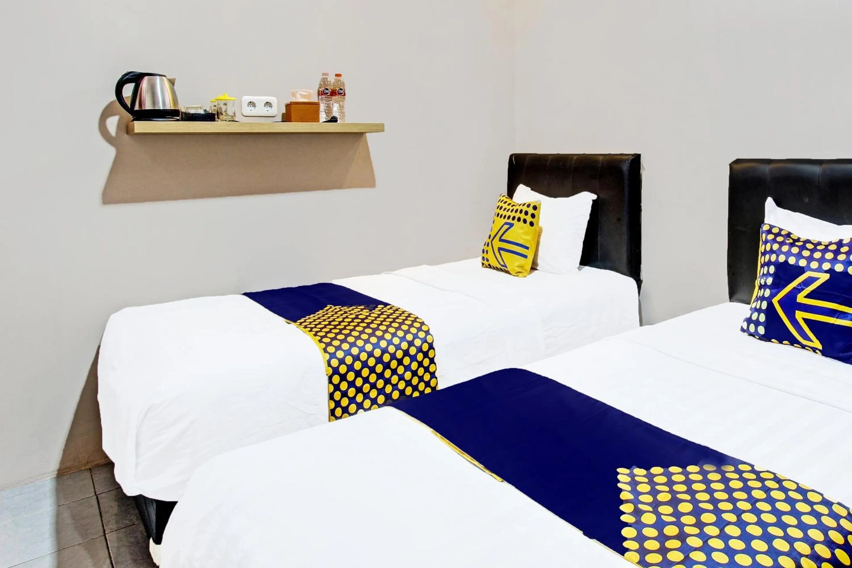 Bedroom in Hotel O Guest House Mustika Syariah Near alun alun kota purwokerto