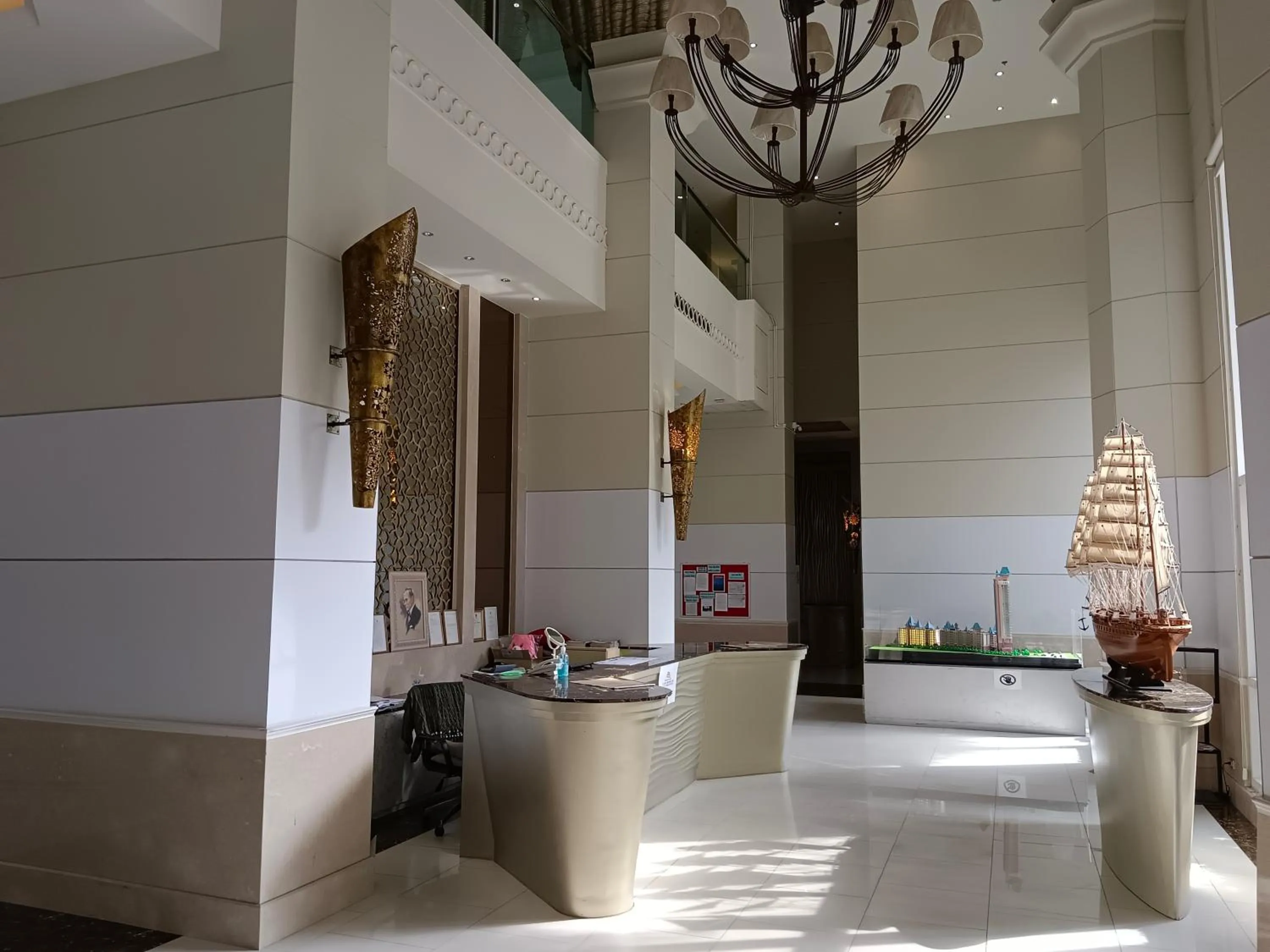 Communal lounge/ TV room in Grande Caribbean Condo Resort Pattaya