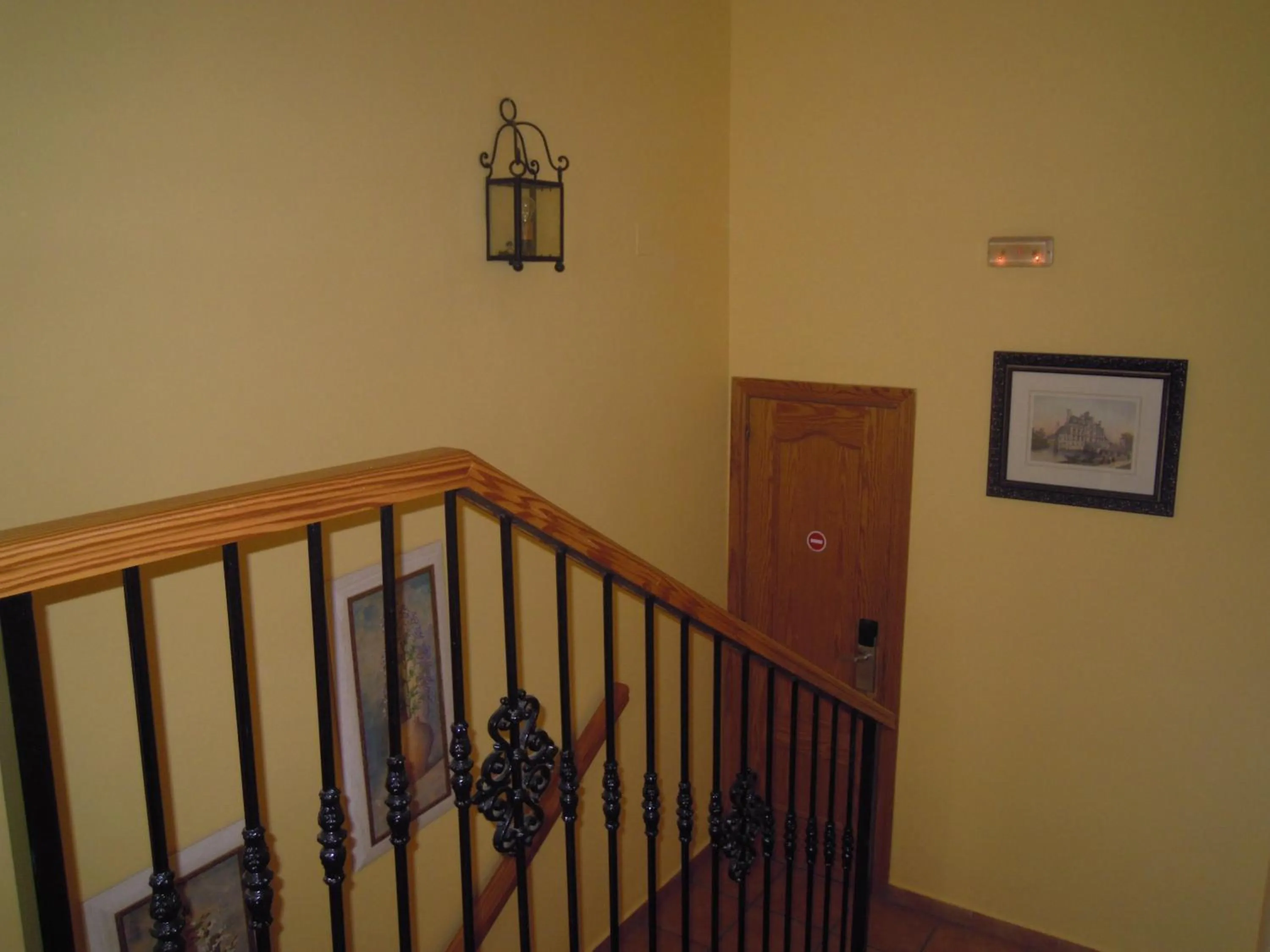 Decorative detail in Hostal Moscatel