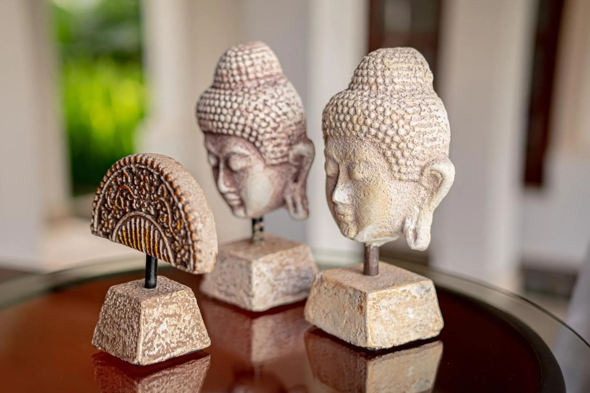 Decorative detail in The Lotus Residence by Amerta Experience
