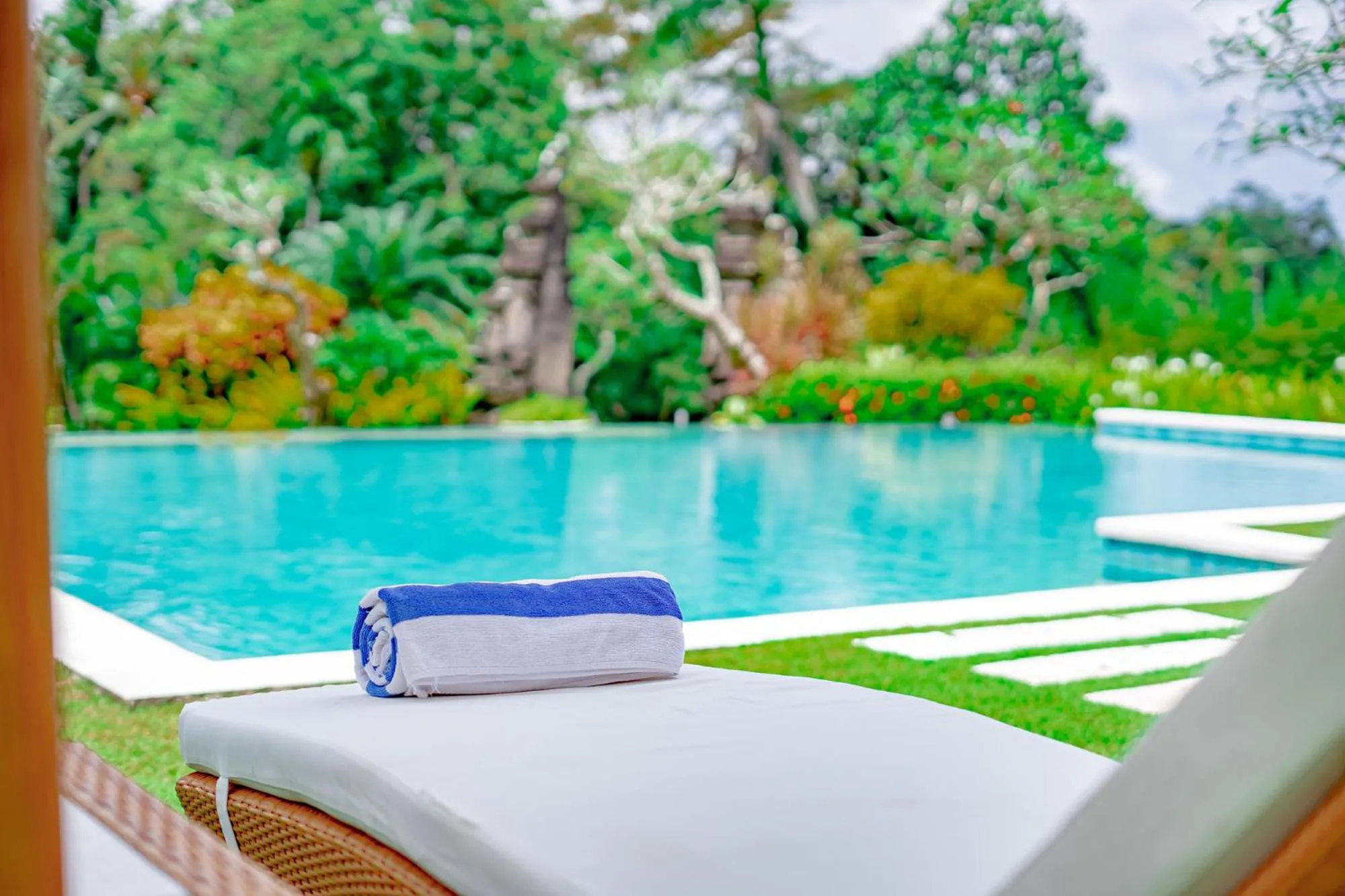 Pool view in The Lotus Residence by Amerta Experience