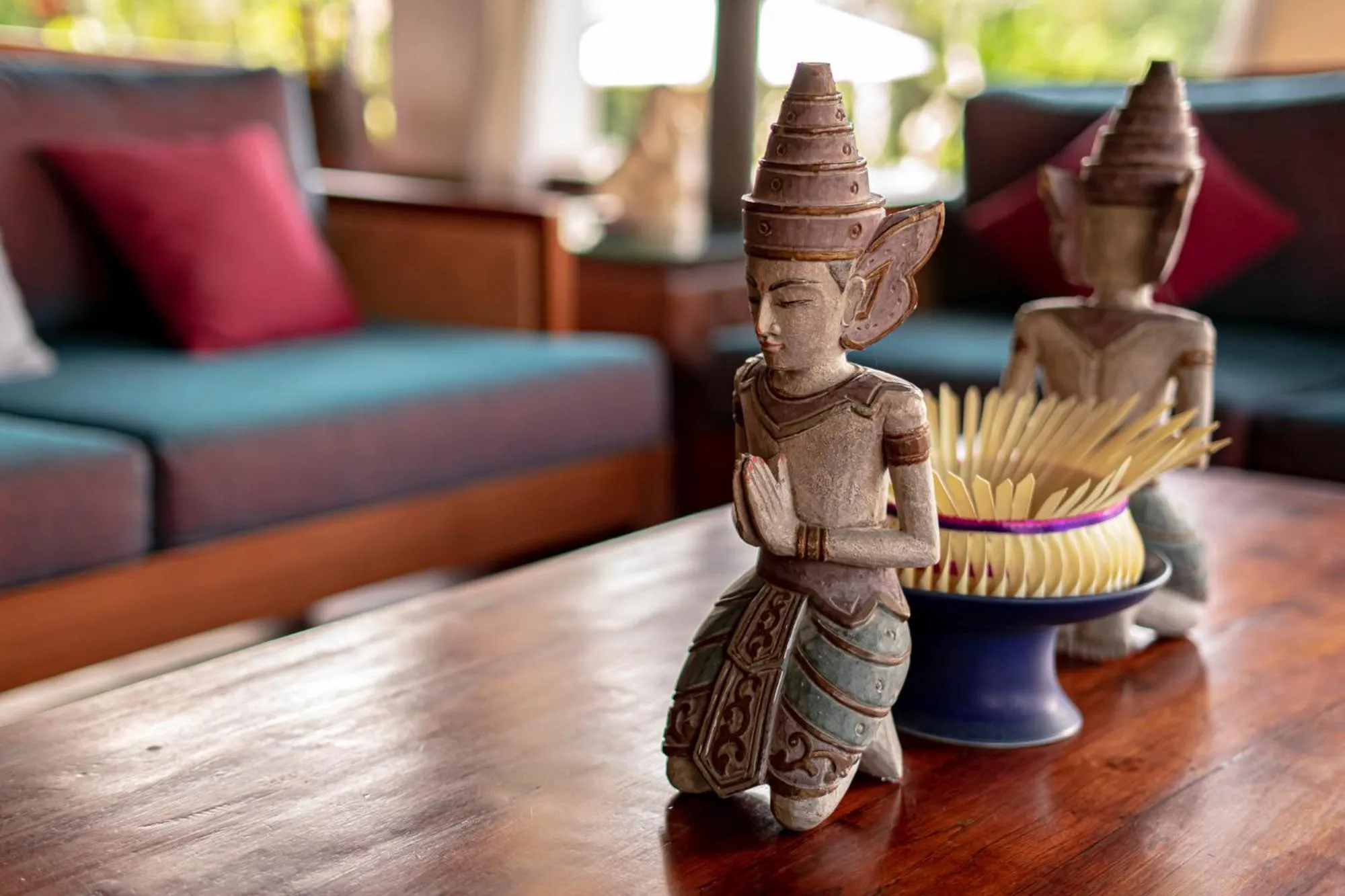 Decorative detail in The Lotus Residence by Amerta Experience