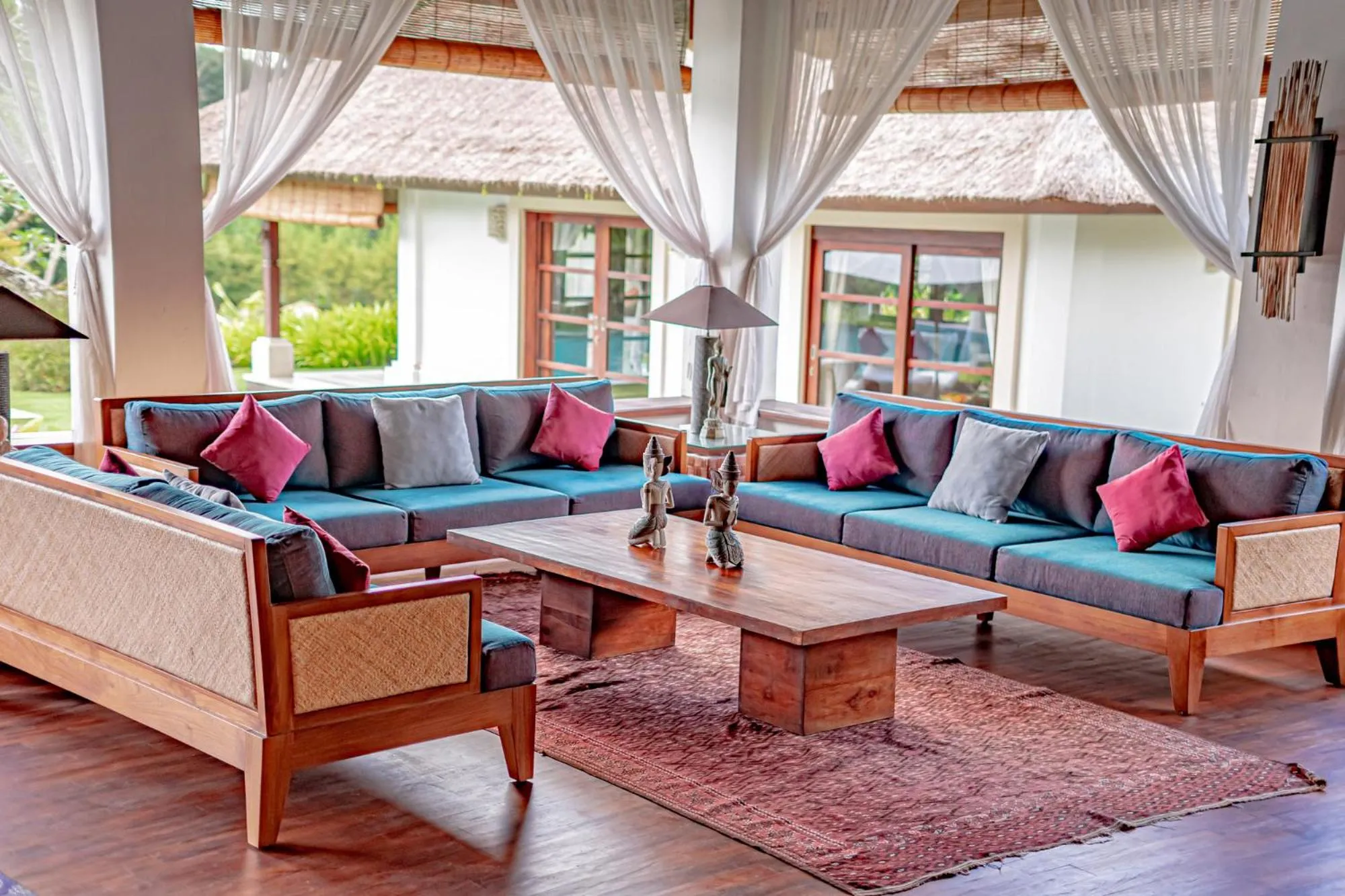 Living room in The Lotus Residence by Amerta Experience