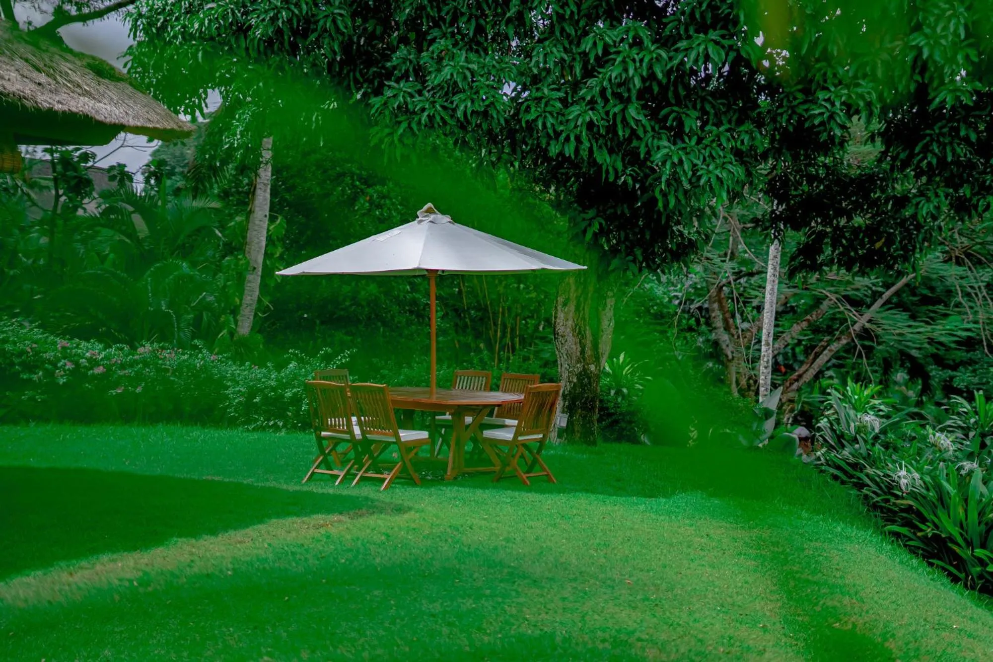Garden in The Lotus Residence by Amerta Experience