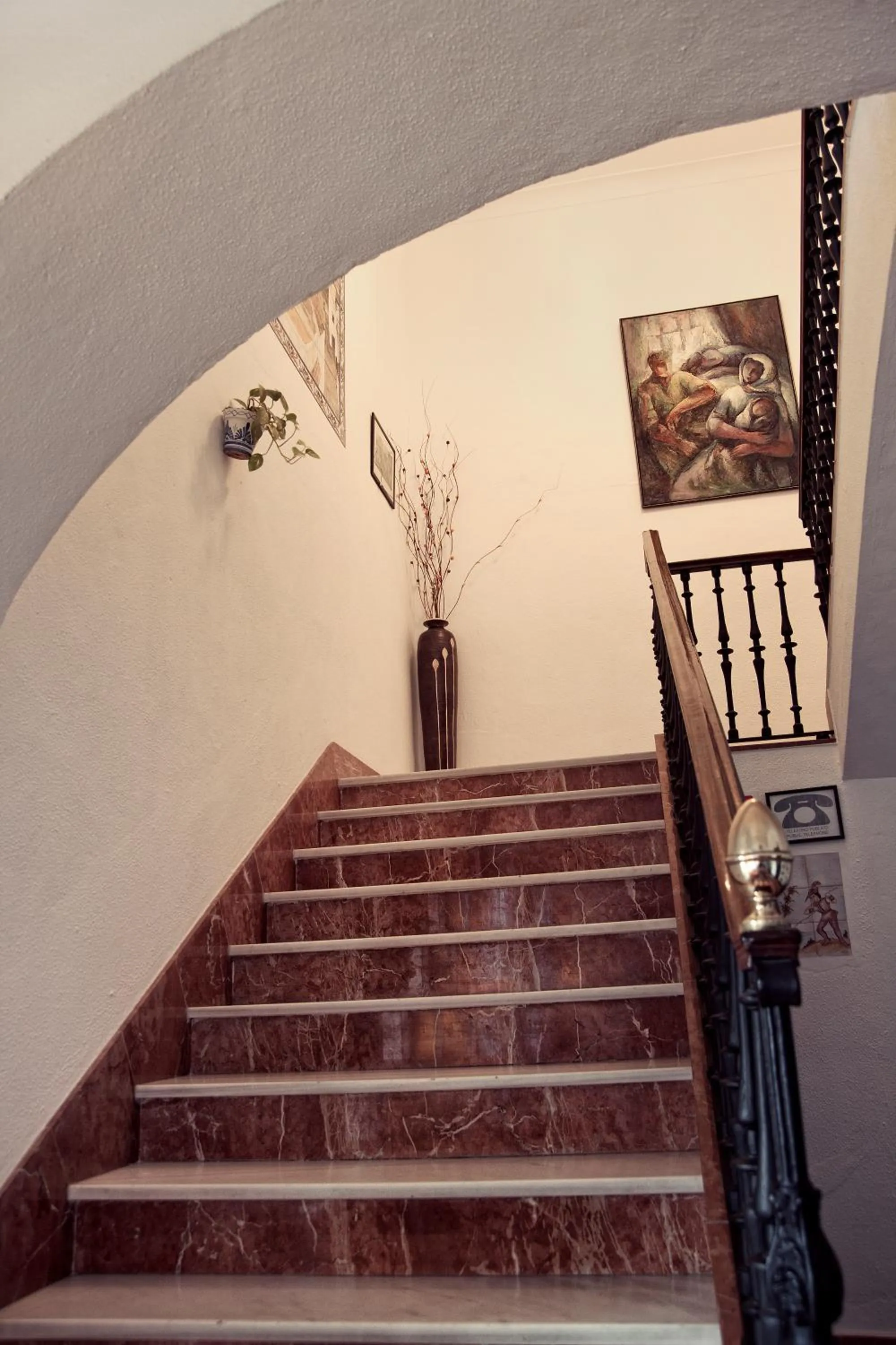 Lobby or reception in Hotel Los Olivos