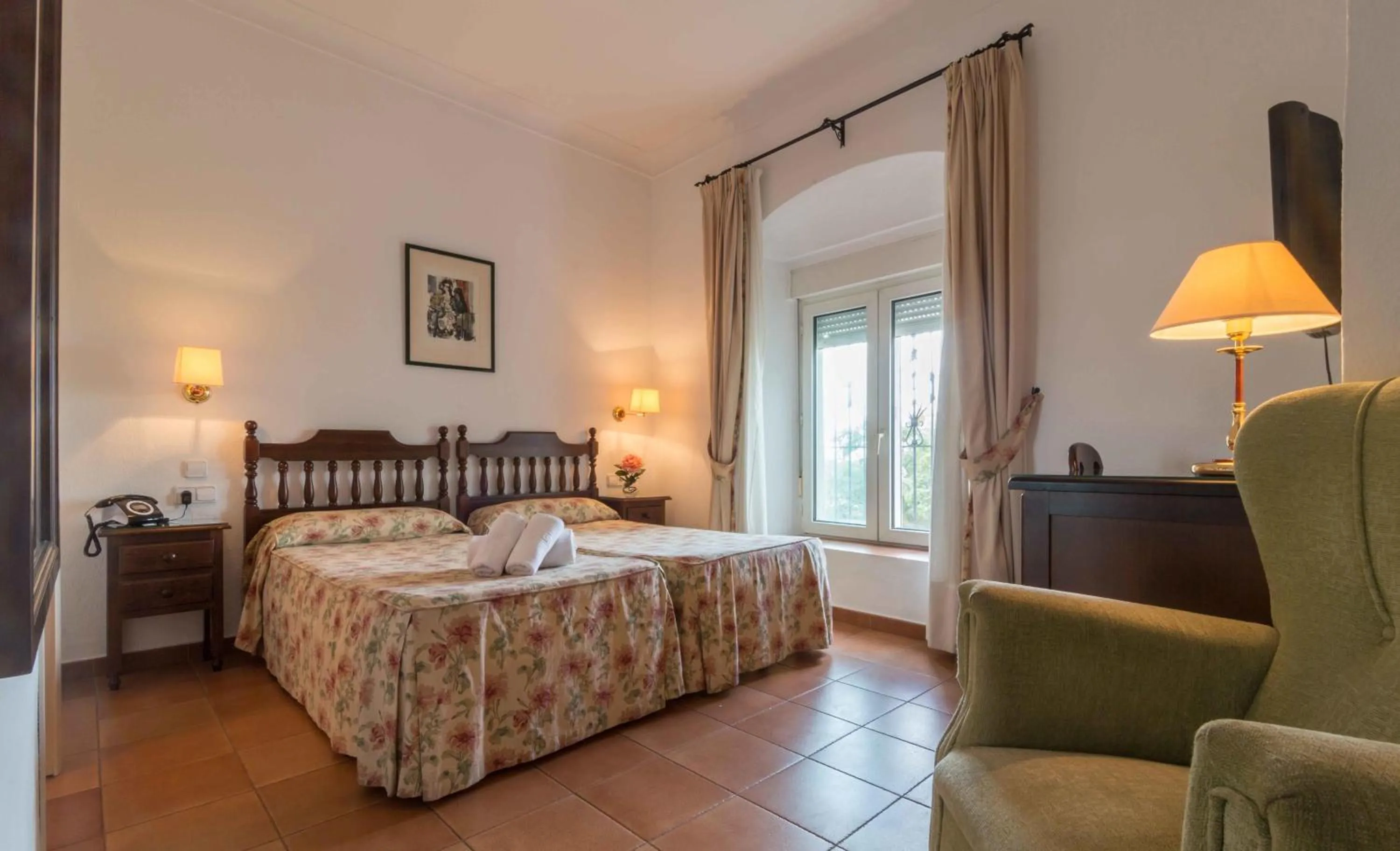 Bedroom, Bed in Hotel Los Olivos