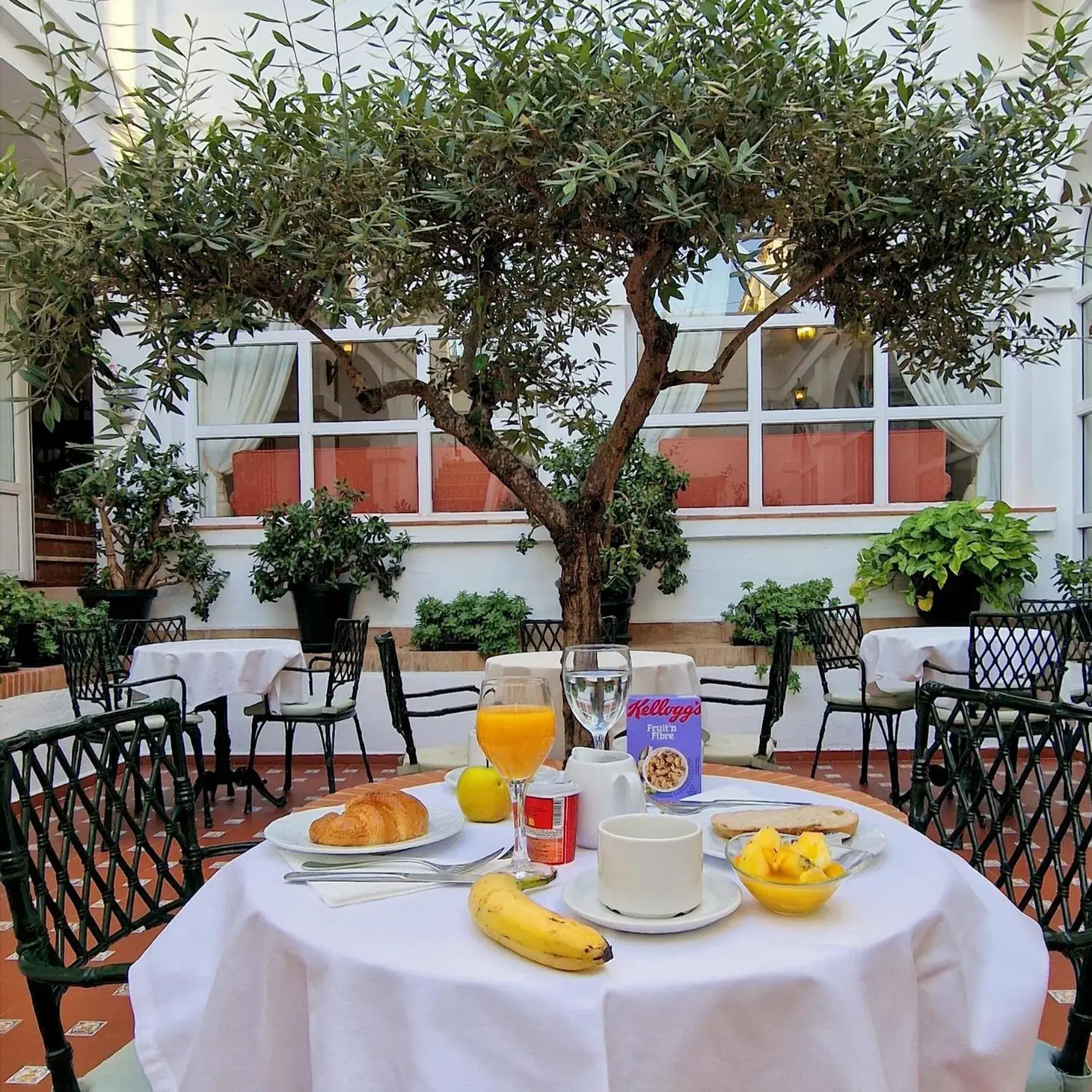 Breakfast in Hotel Los Olivos Breakfast in Hotel Los Olivos