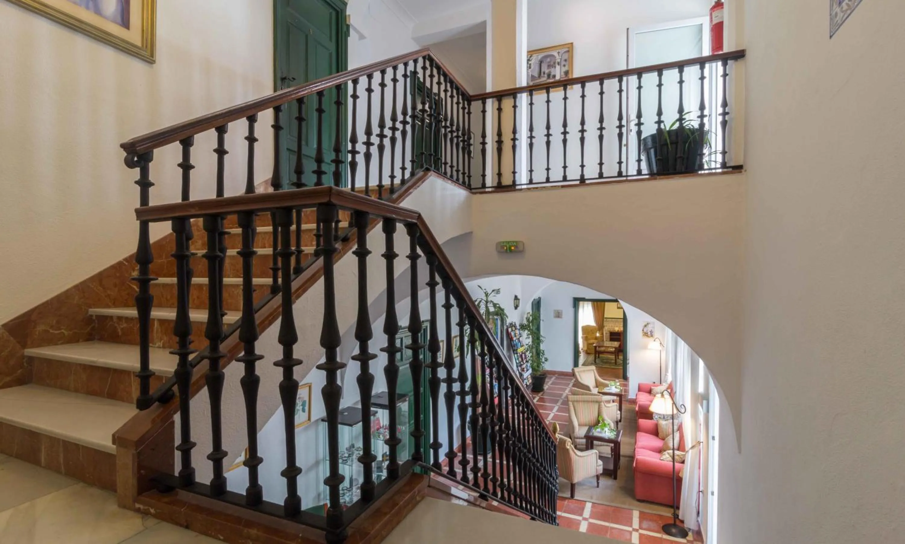 Lobby or reception in Hotel Los Olivos