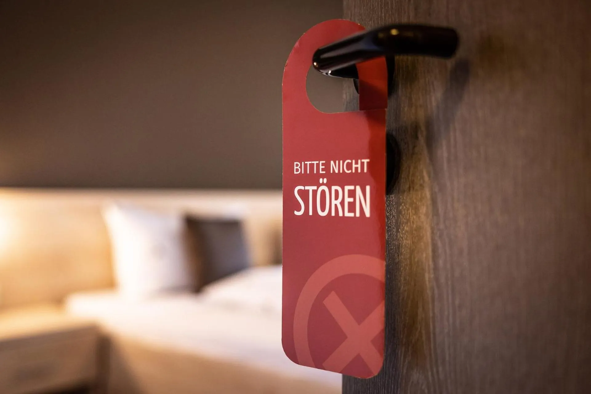 Logo/Certificate/Sign, Bed in Brauereigasthof Hofmark