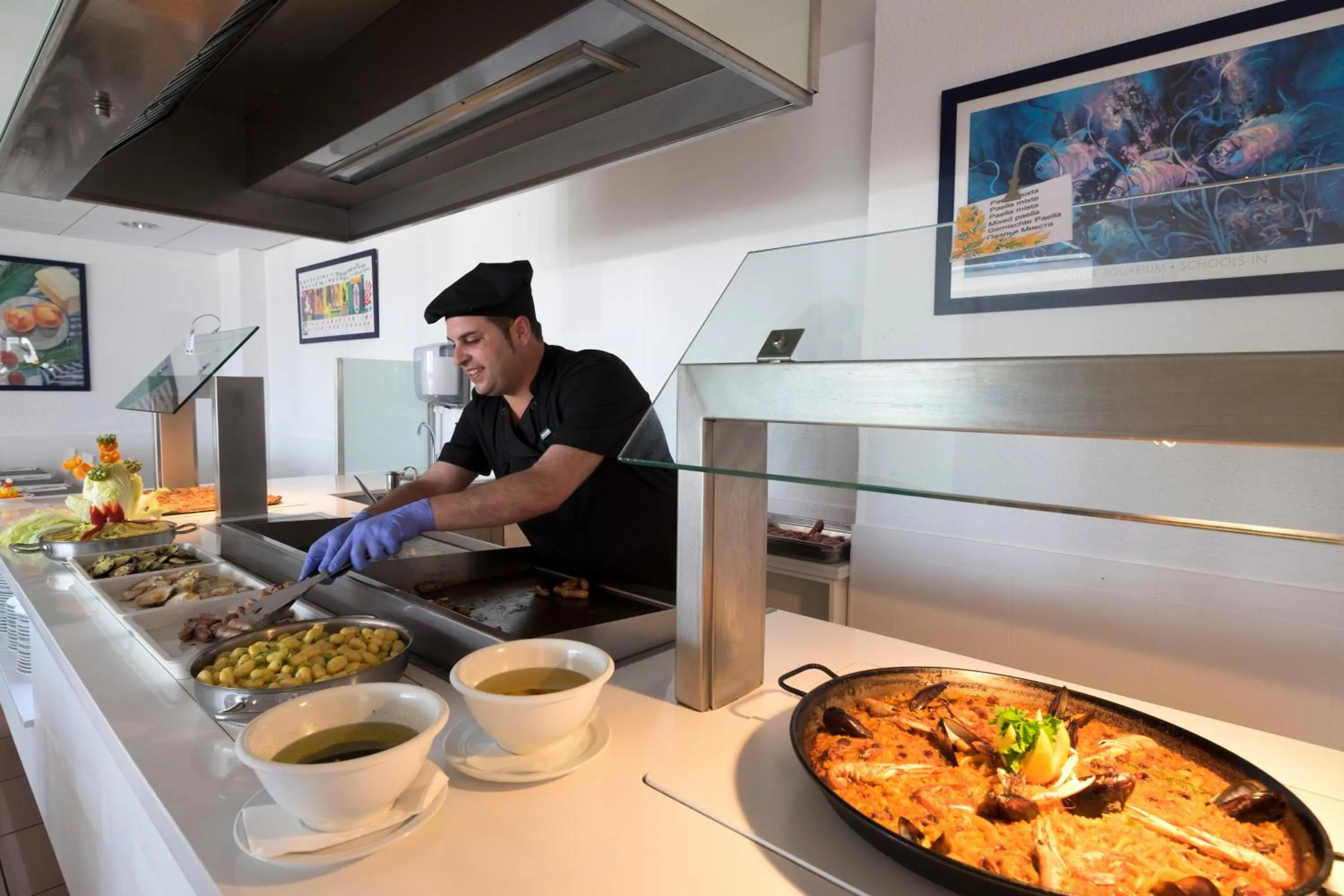 Food close-up in Rosamar Maritim 4*