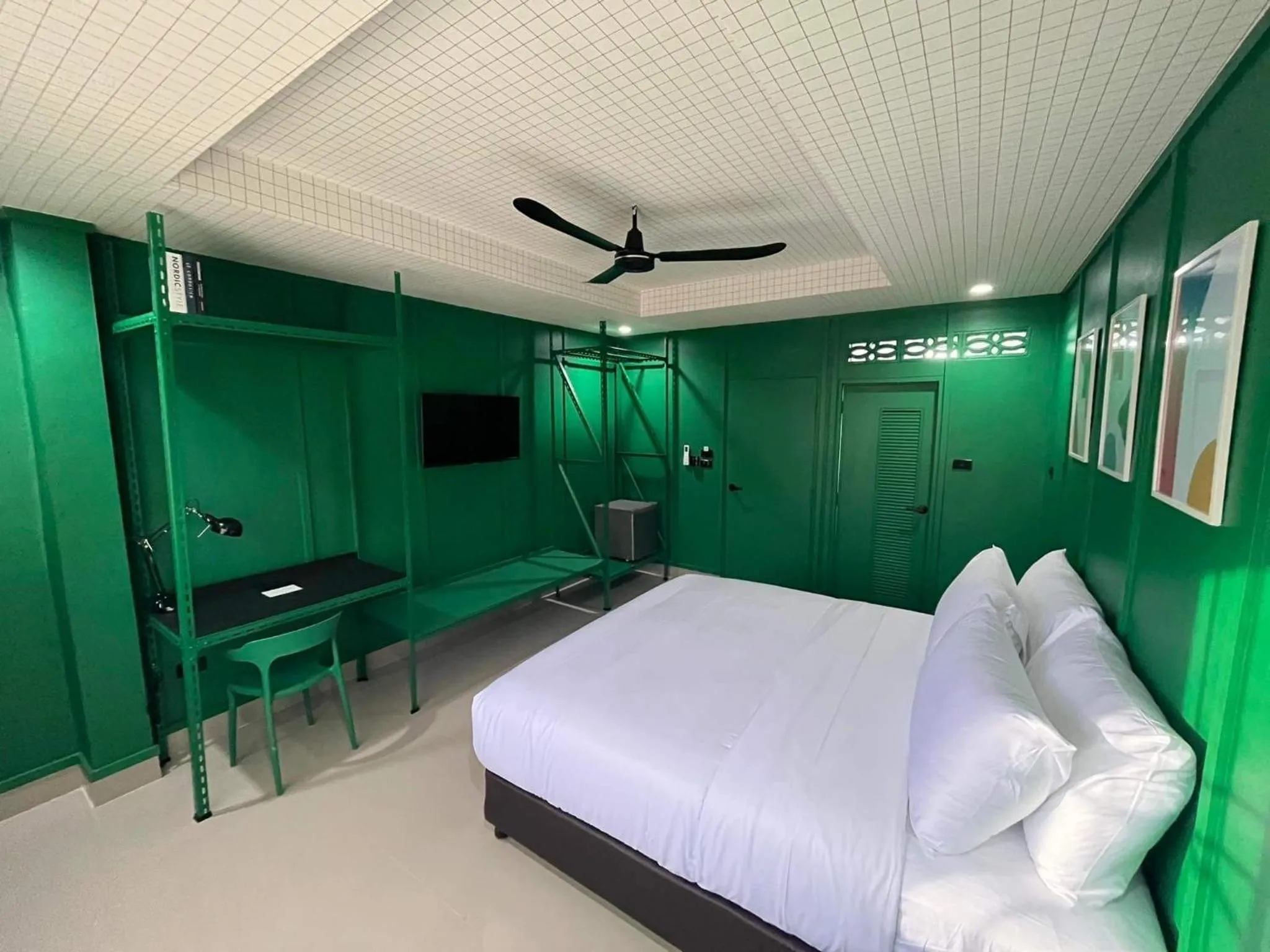 Bed in Sari Boutique hotel