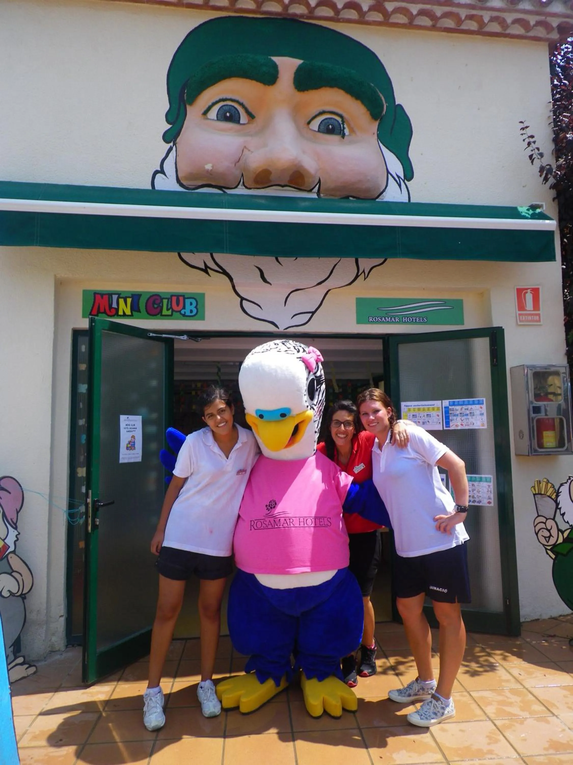 Staff in Hotel Rosamar Garden Resort 4*