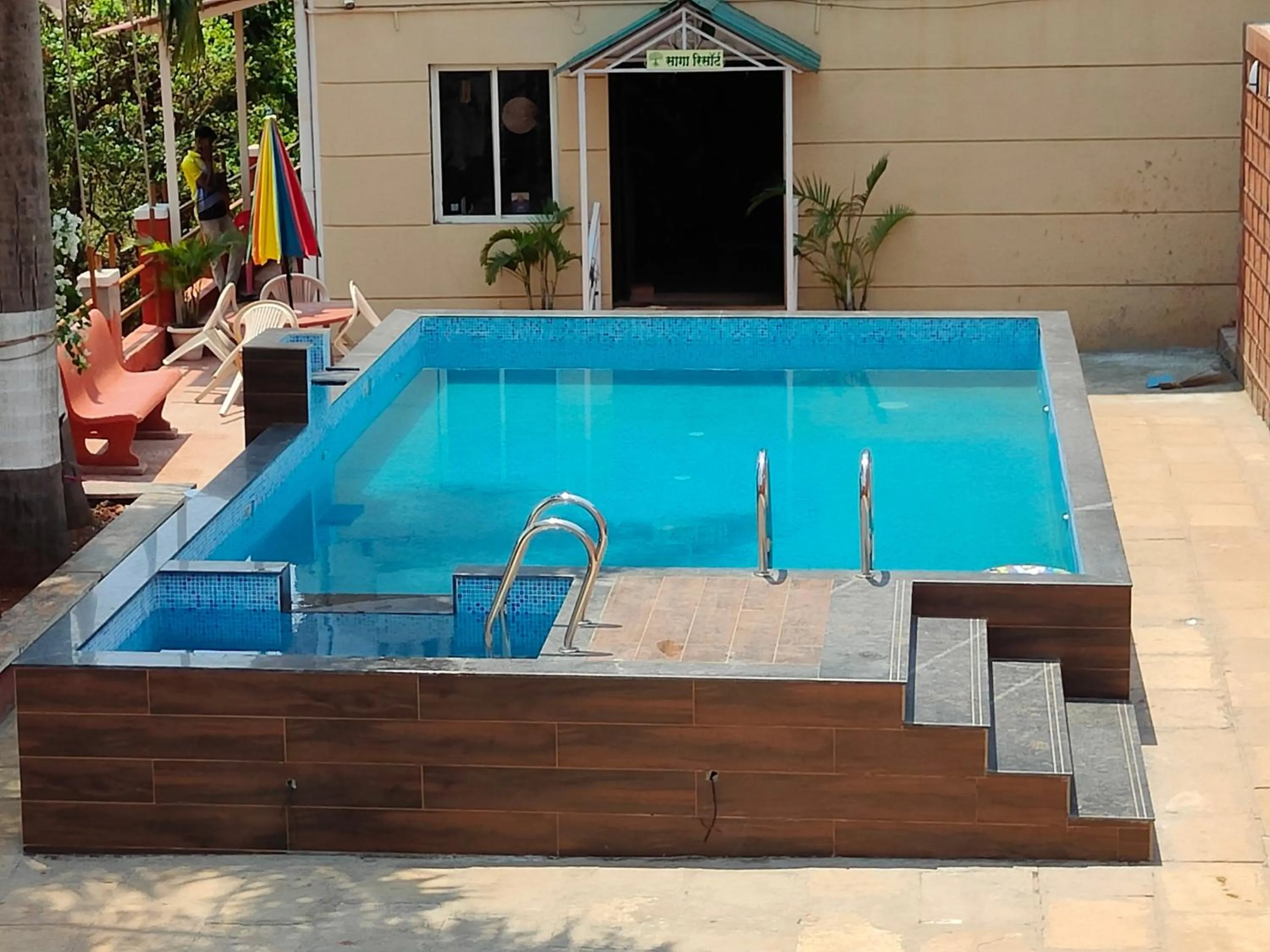 Swimming pool in Saga Resort