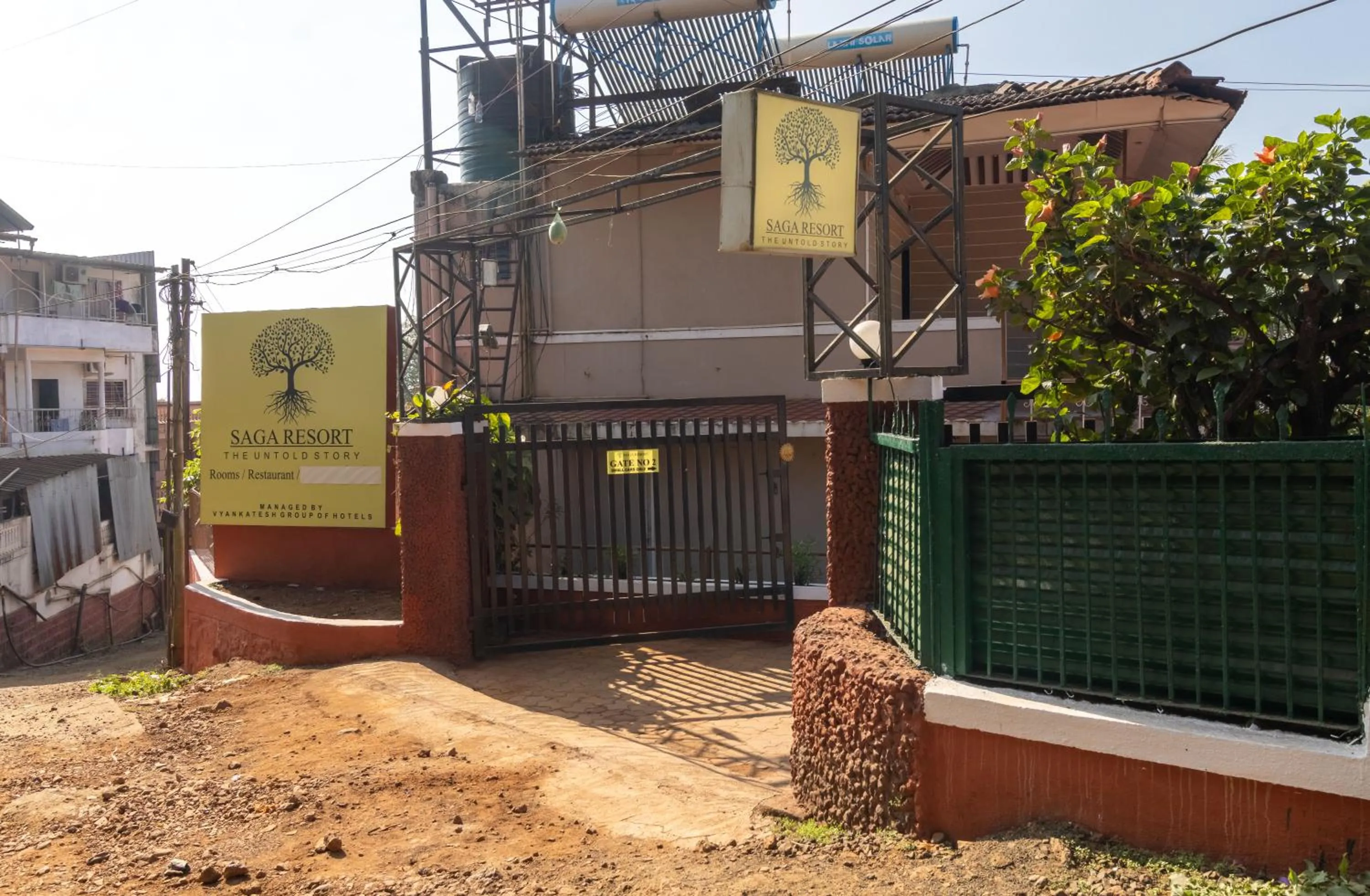 Property building in Saga Resort