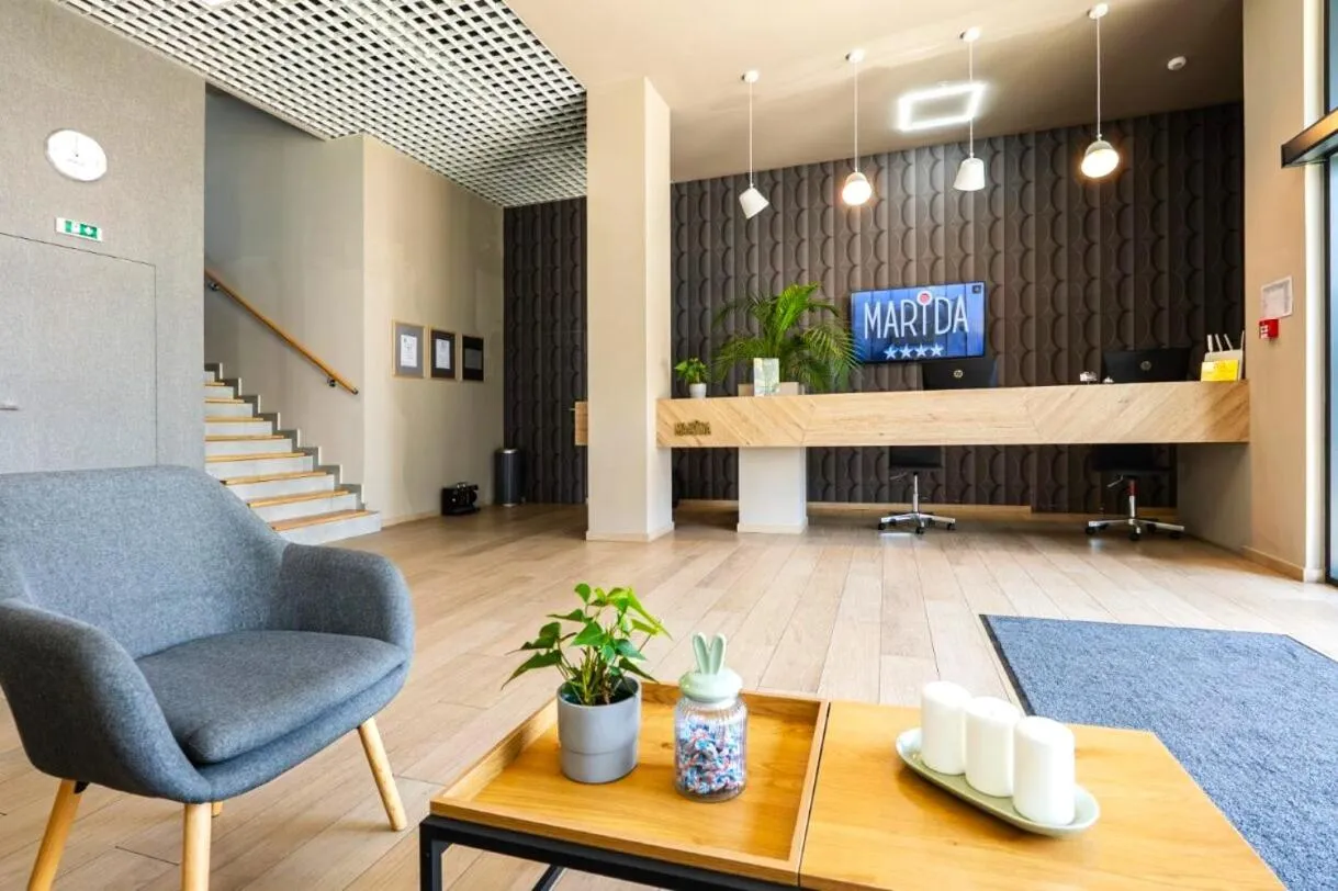 Lobby or reception in Marida Hotel
