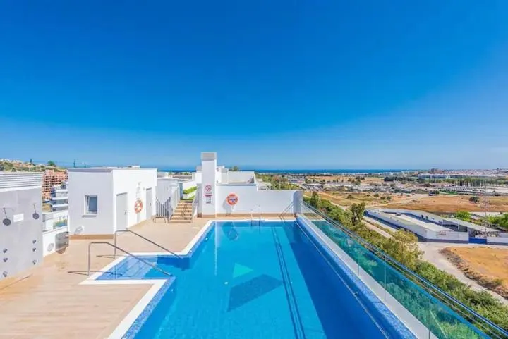 Pool view in Residencia Jardin del Rio