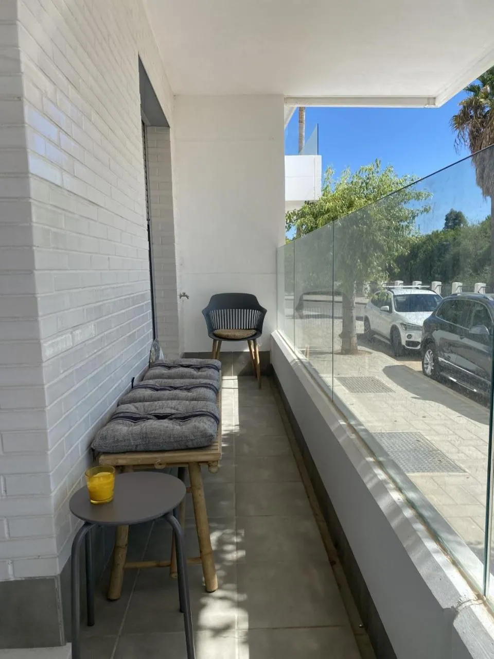 Balcony/Terrace in Residencia Jardin del Rio