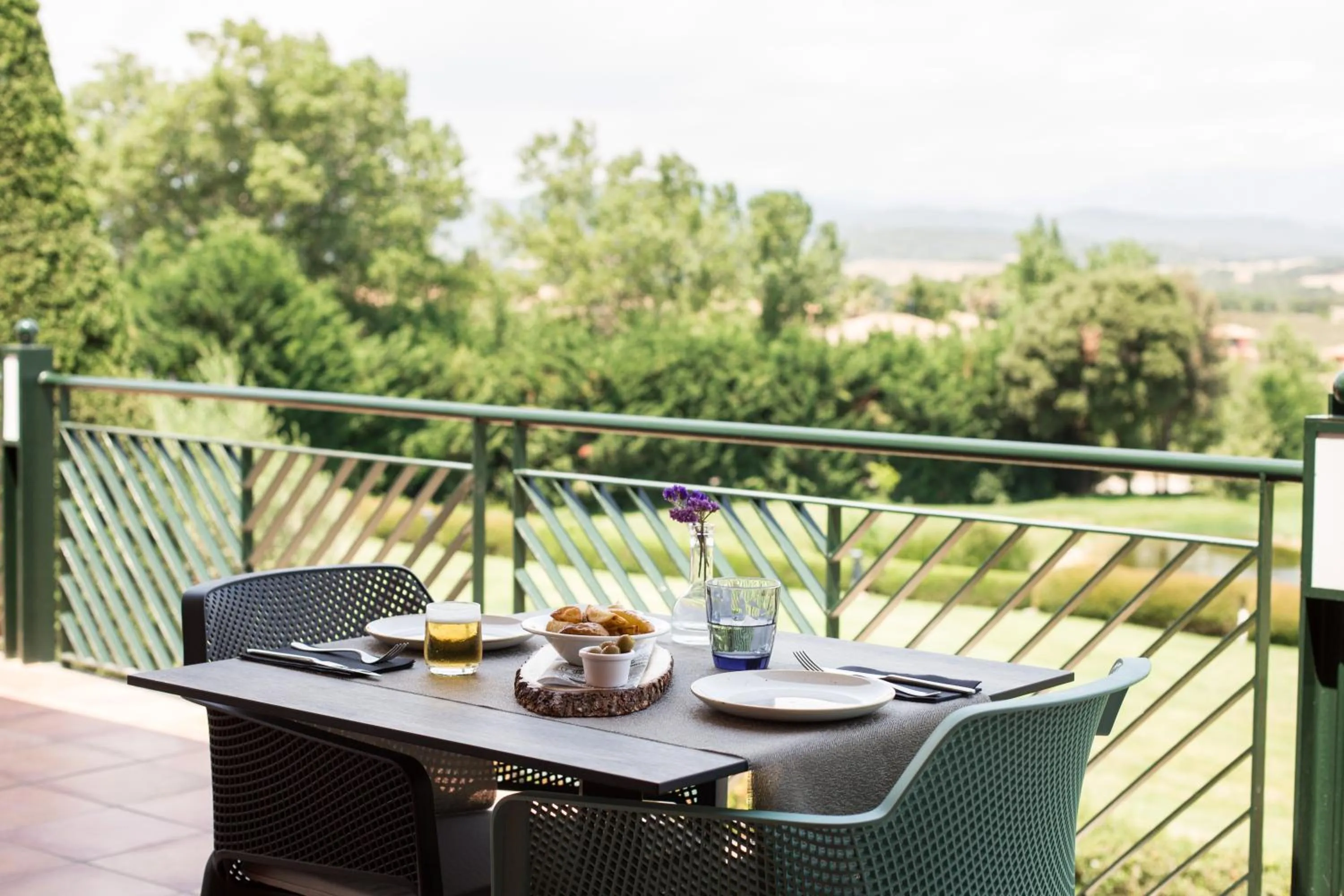 Balcony/Terrace in Hotel TorreMirona Golf & Spa