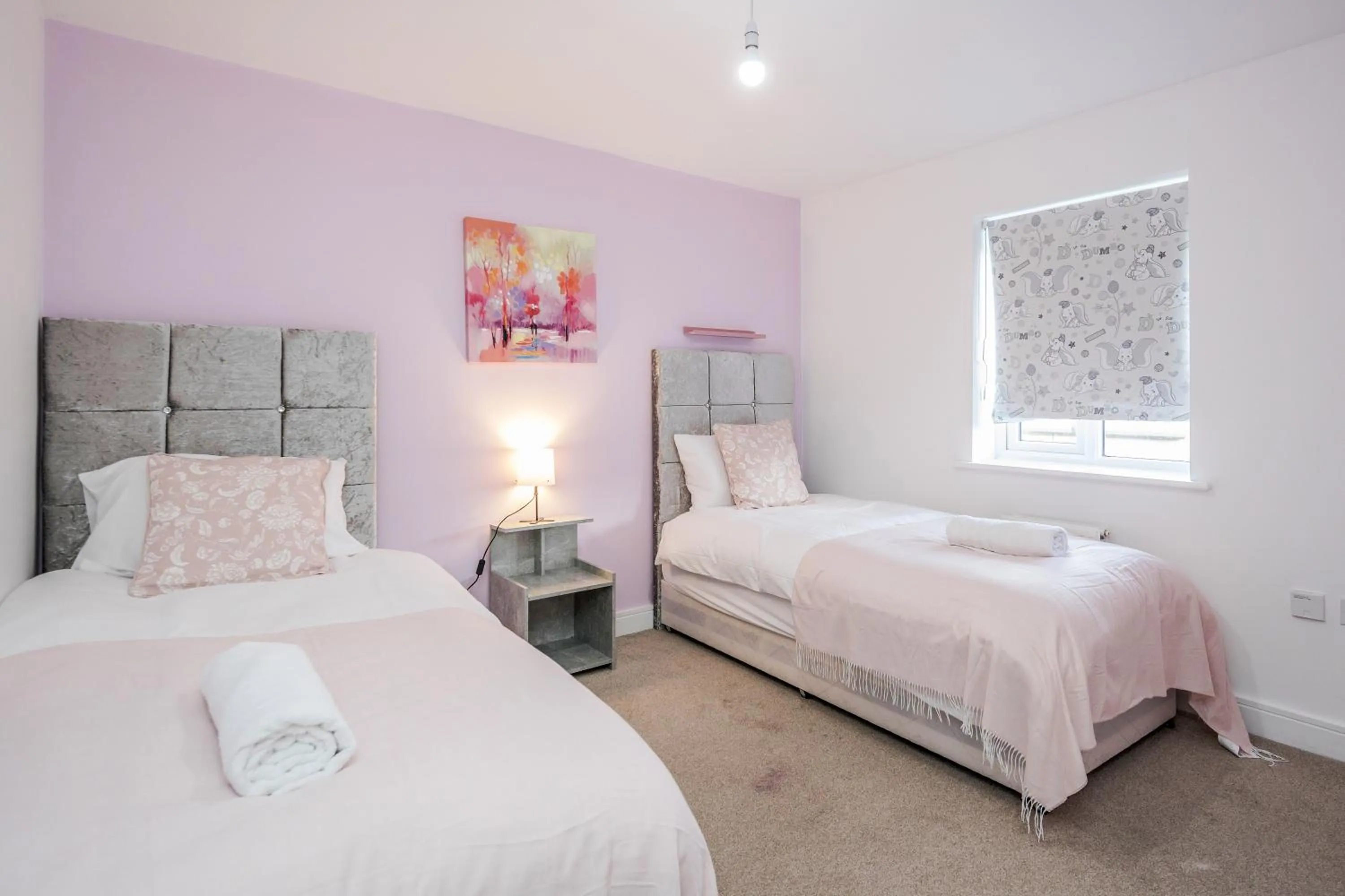 Bed in Spacious Stay I 5 BDR House with Modern Amenities I Parking I WiFi