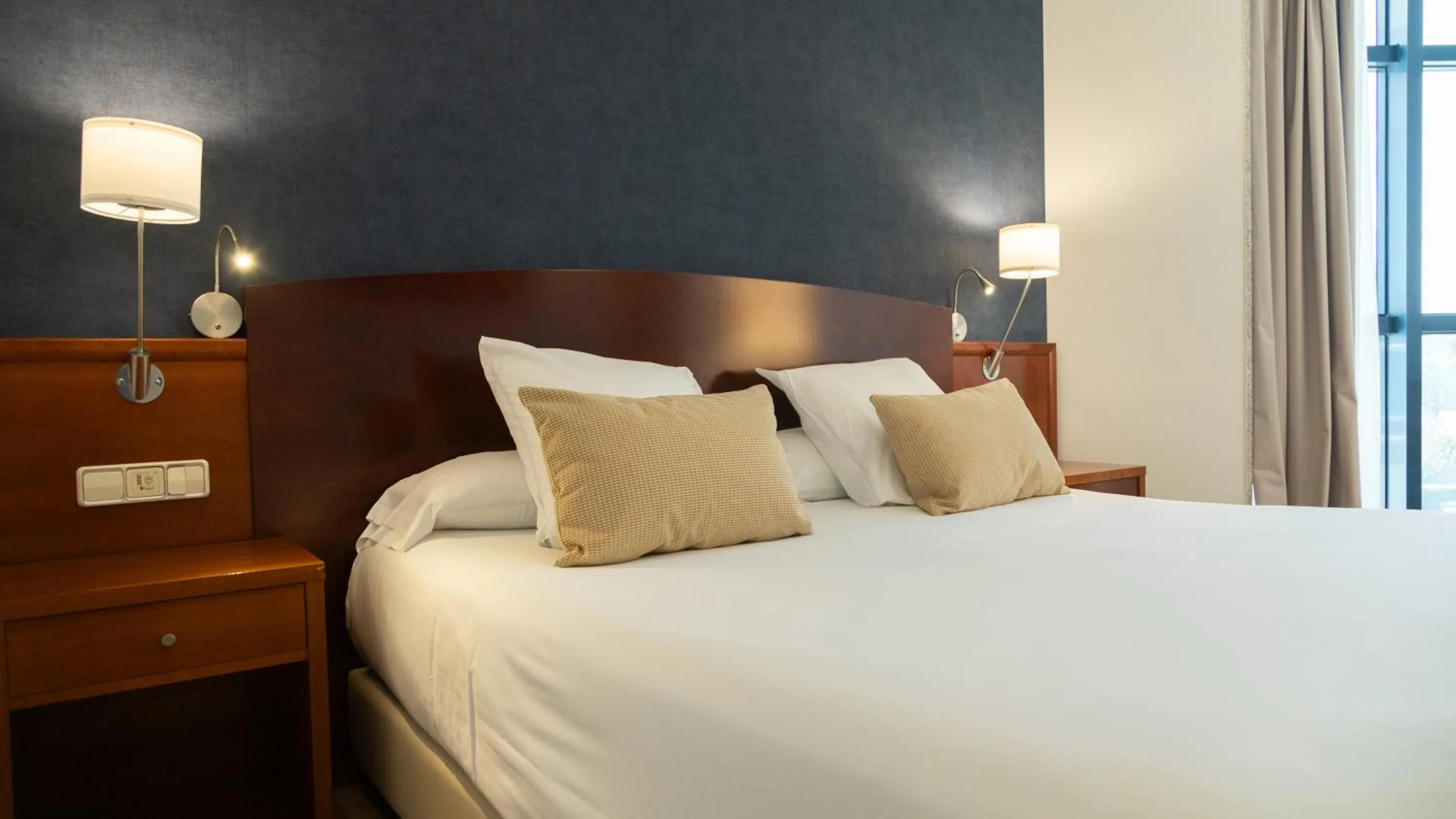 Bed in Hotel Spa Galatea