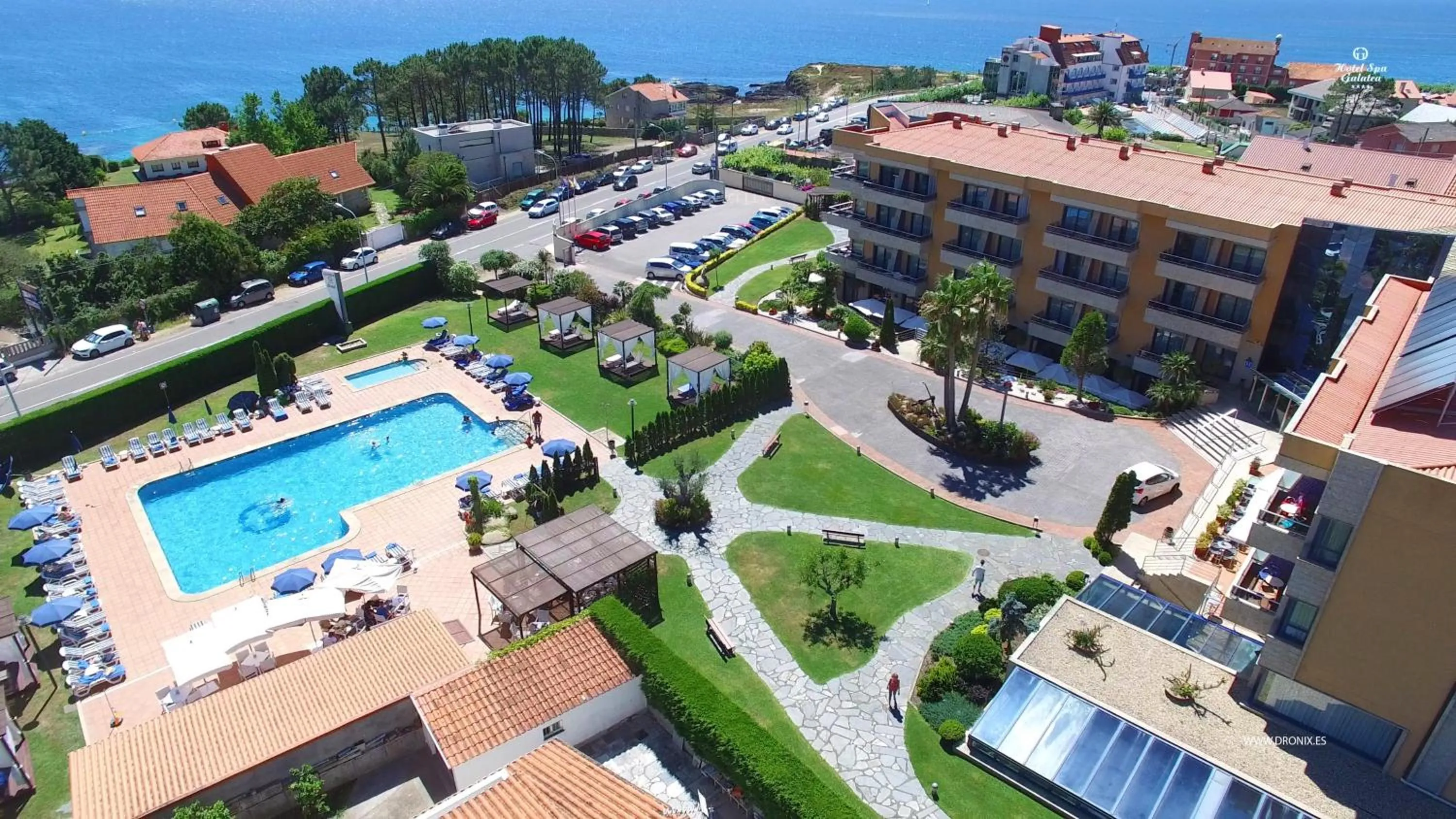 Property building in Hotel Spa Galatea