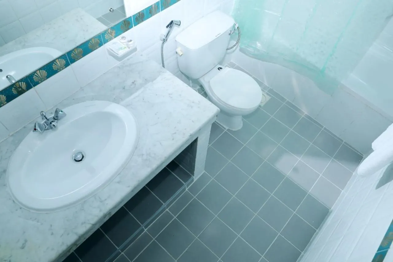 Toilet in Blue Sky Way Hotel