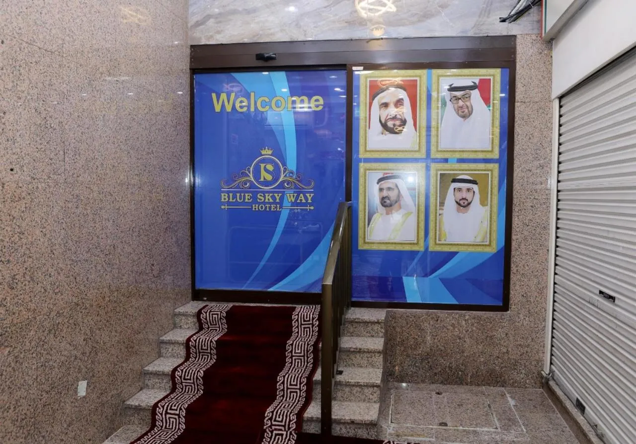 Facade/entrance in Blue Sky Way Hotel