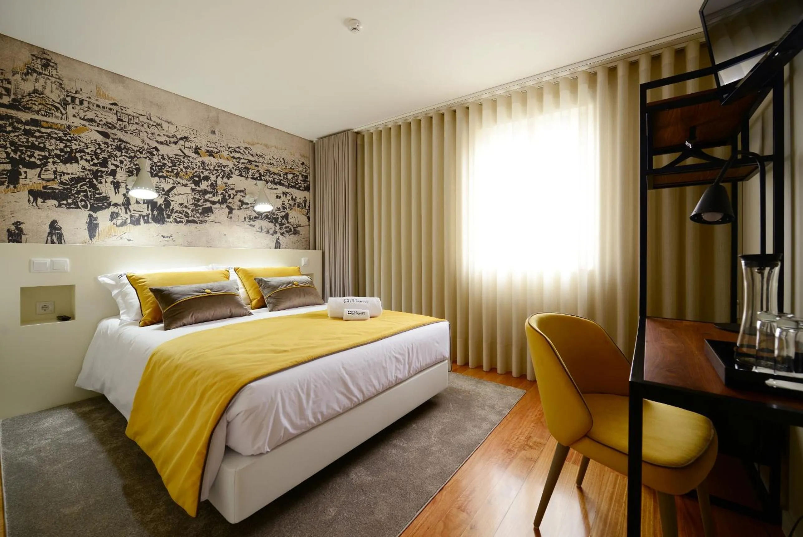Bed in VILA DE PONTE GUEST HOUSE
