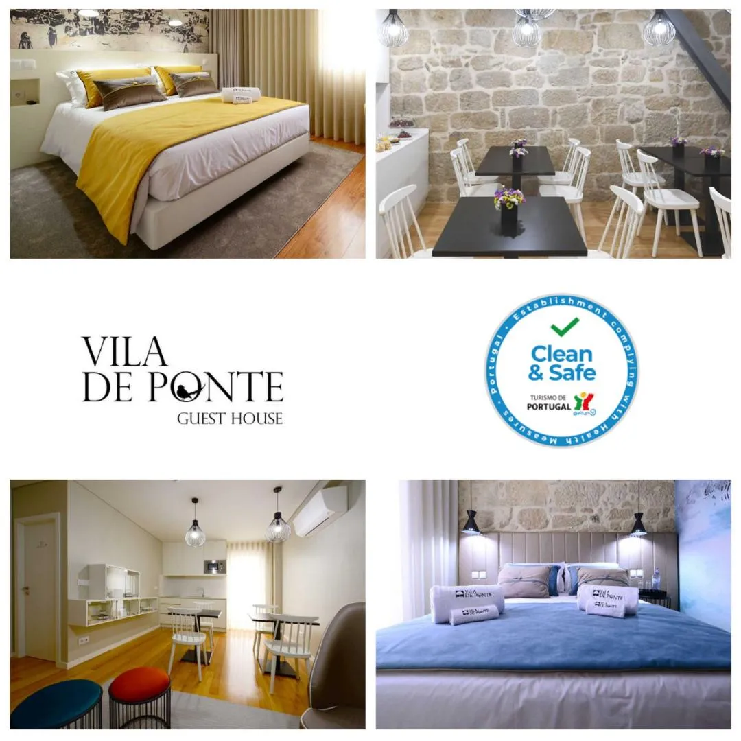Bed in VILA DE PONTE GUEST HOUSE
