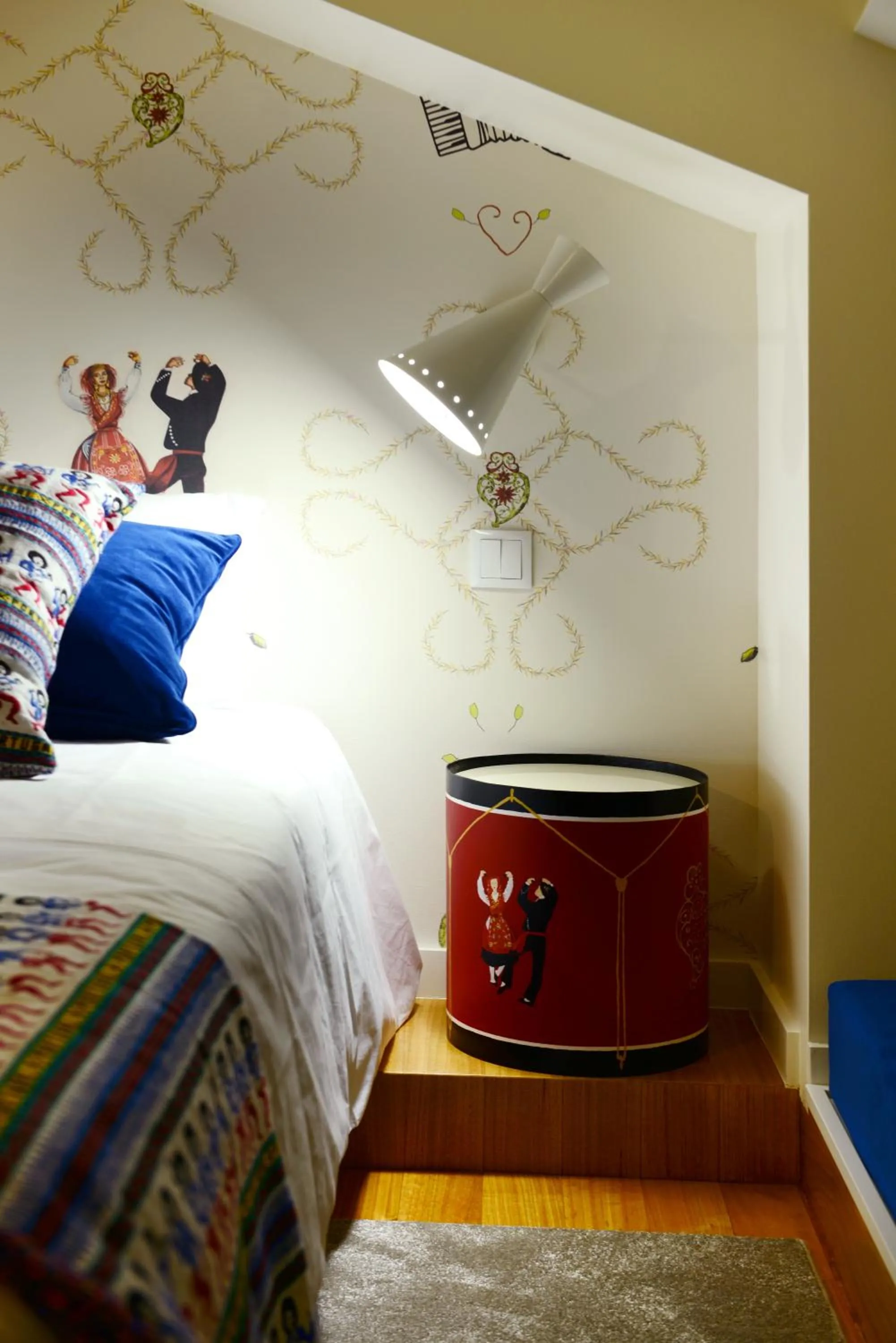 Bed in VILA DE PONTE GUEST HOUSE