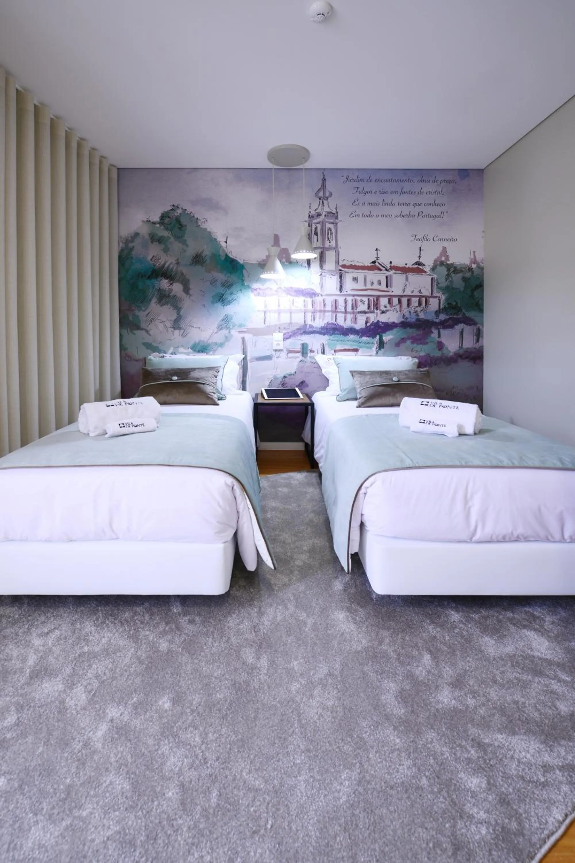 Bed in VILA DE PONTE GUEST HOUSE