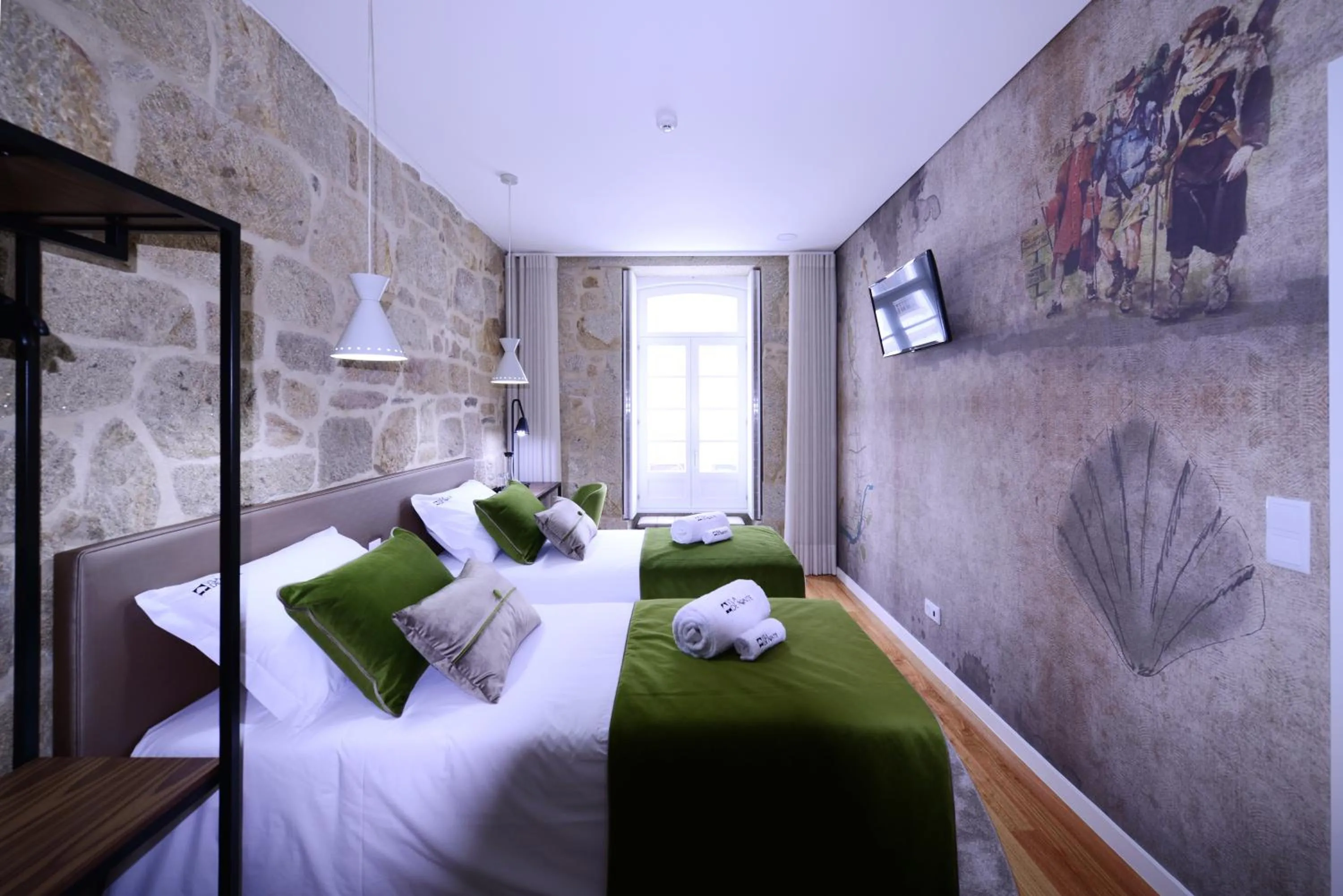 Bed in VILA DE PONTE GUEST HOUSE
