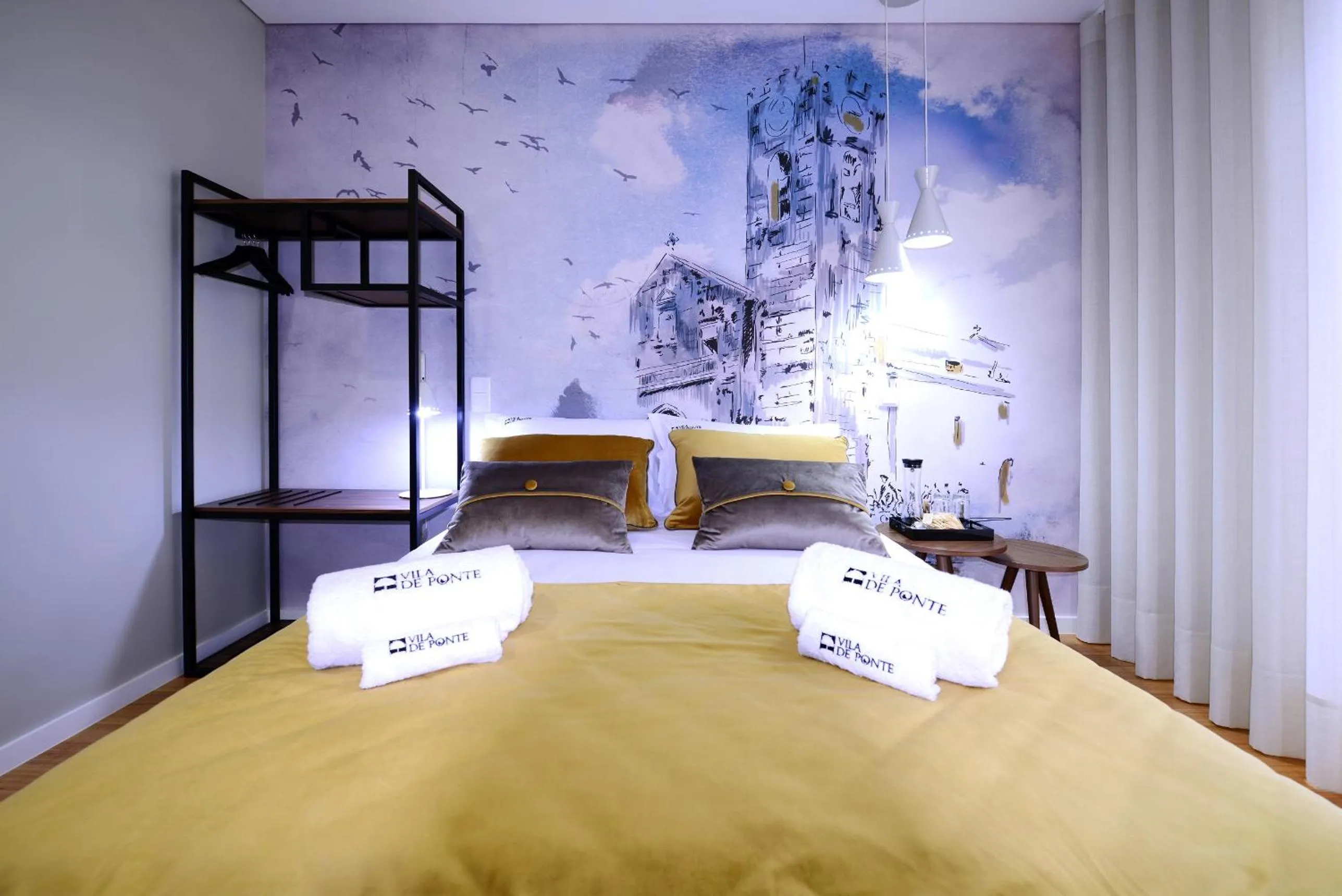Bed in VILA DE PONTE GUEST HOUSE