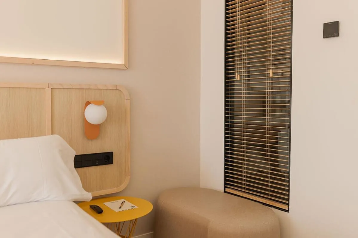 Bed in Akquaaa Boutique Hotel