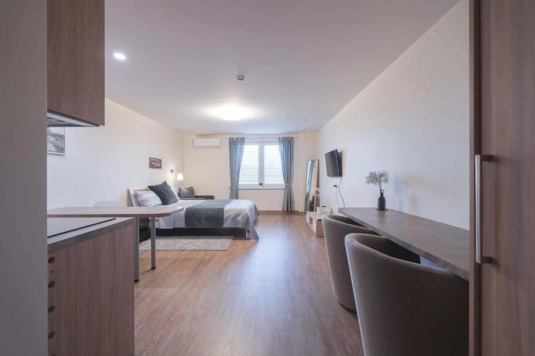 Bed in Gynėjų Self Check-in Apartments - Lollo Stay