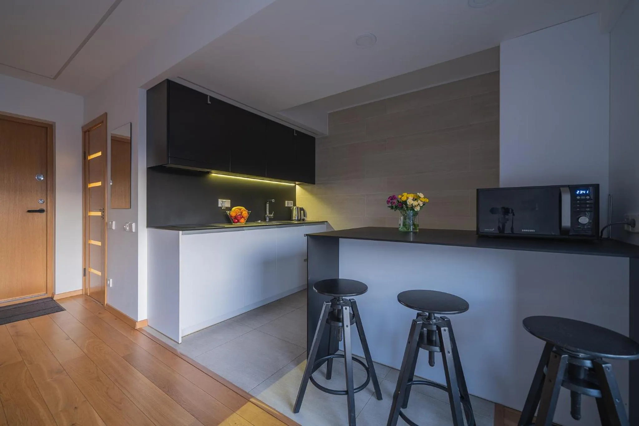 Coffee/tea facilities in Gynėjų Self Check-in Apartments - Lollo Stay