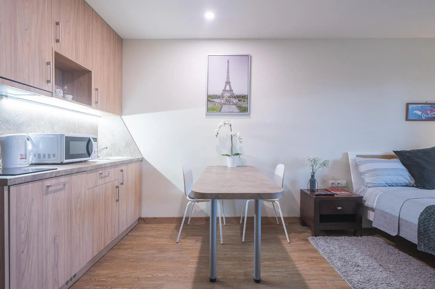 Kitchen or kitchenette in Gynėjų Self Check-in Apartments - Lollo Stay