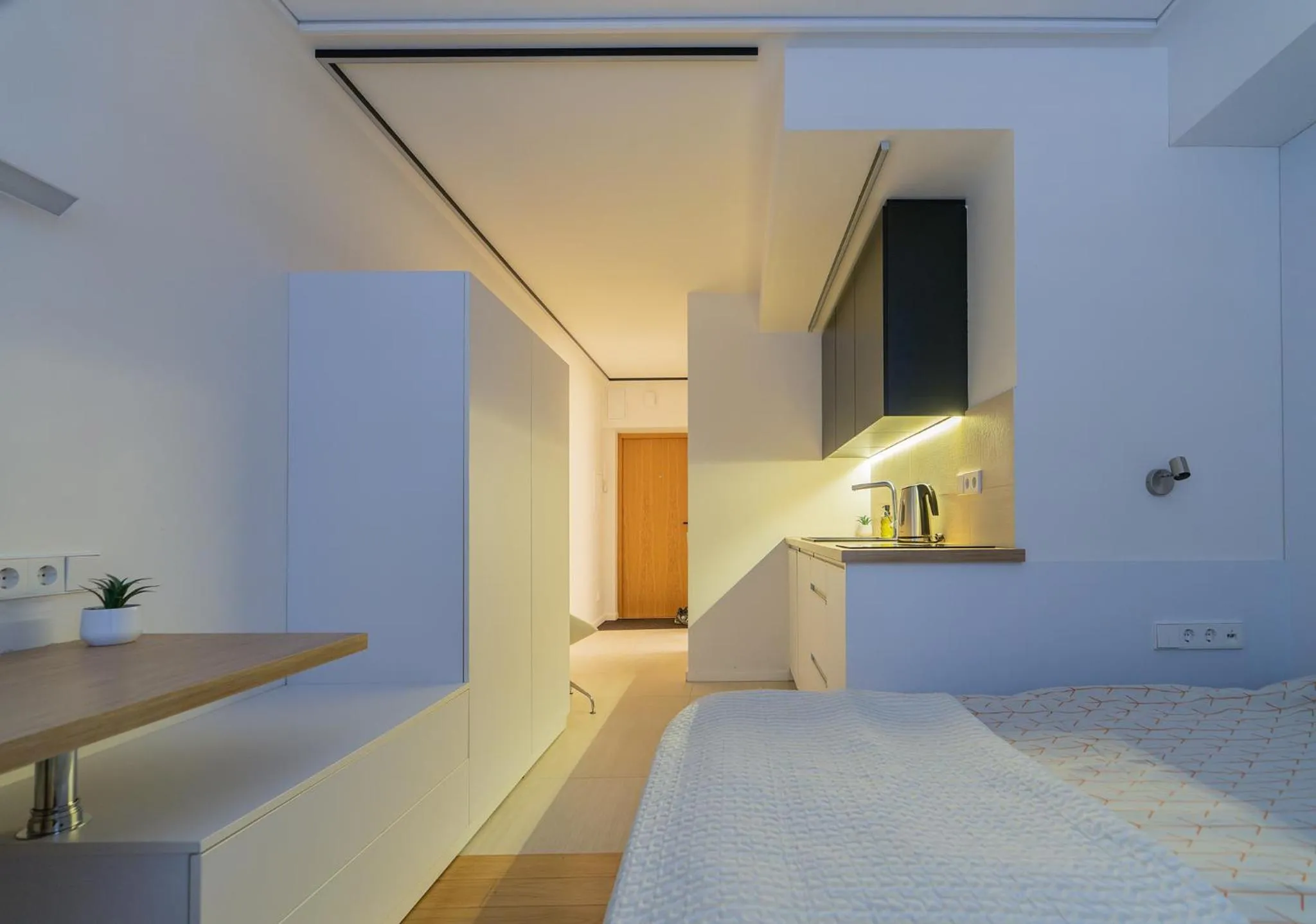 Photo of the whole room, Bed in Gynėjų Self Check-in Apartments - Lollo Stay
