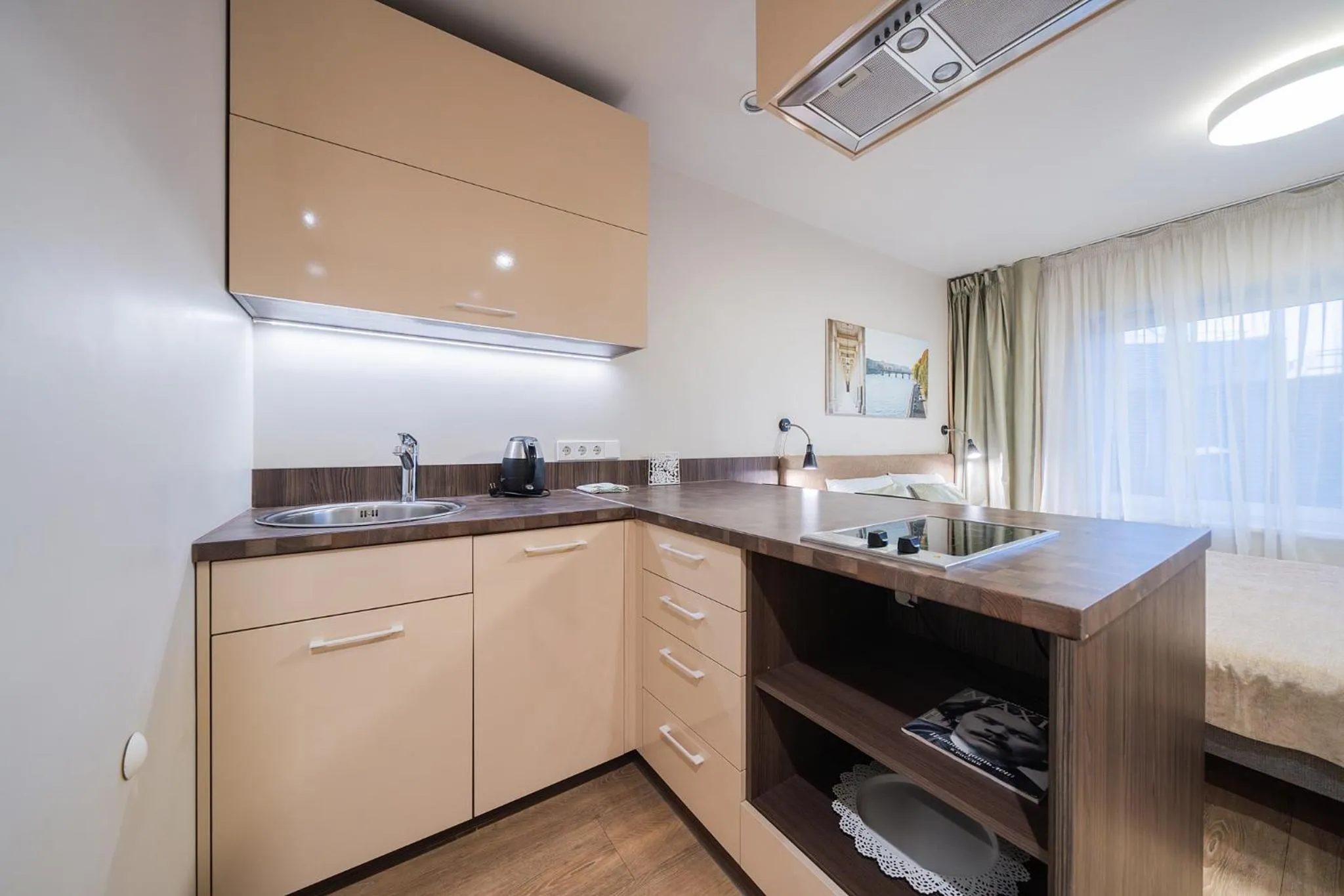 Kitchen or kitchenette in Gynėjų Self Check-in Apartments - Lollo Stay
