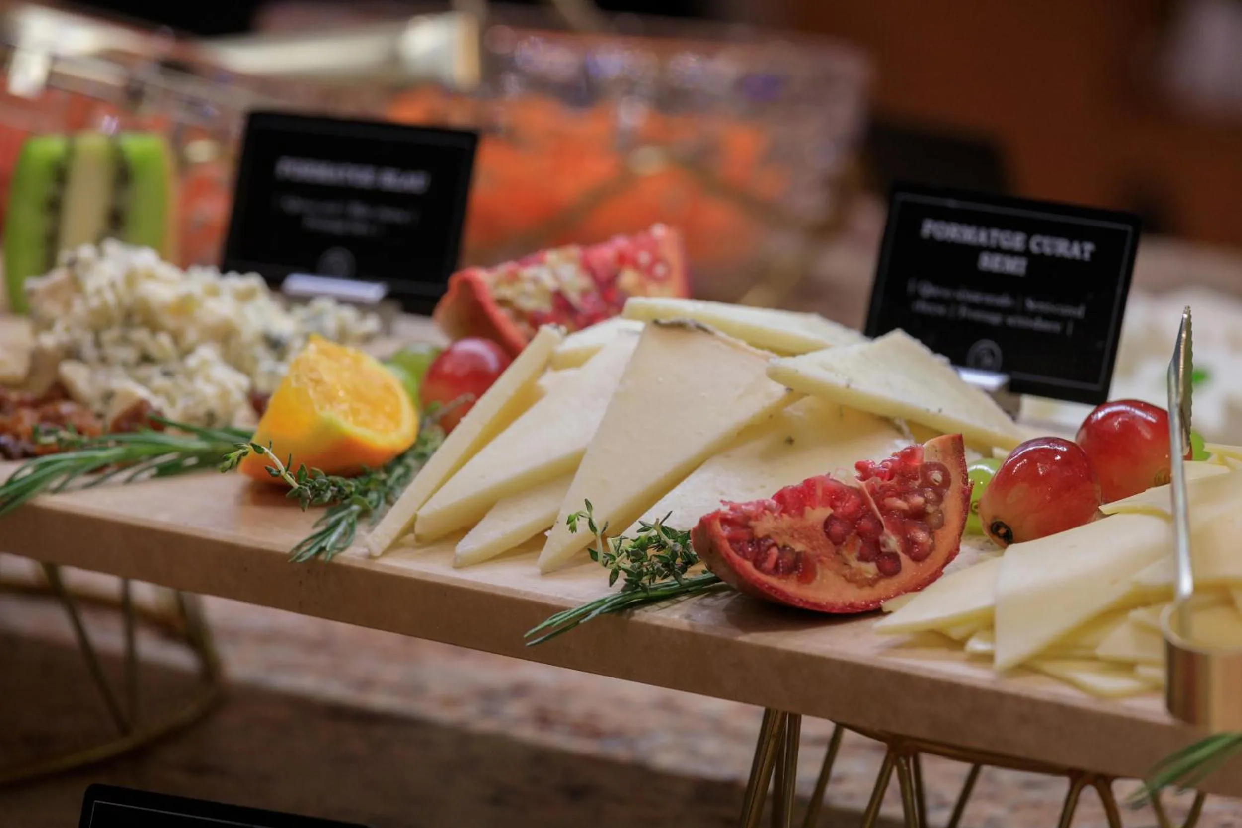 Food close-up in Hotel Gótico