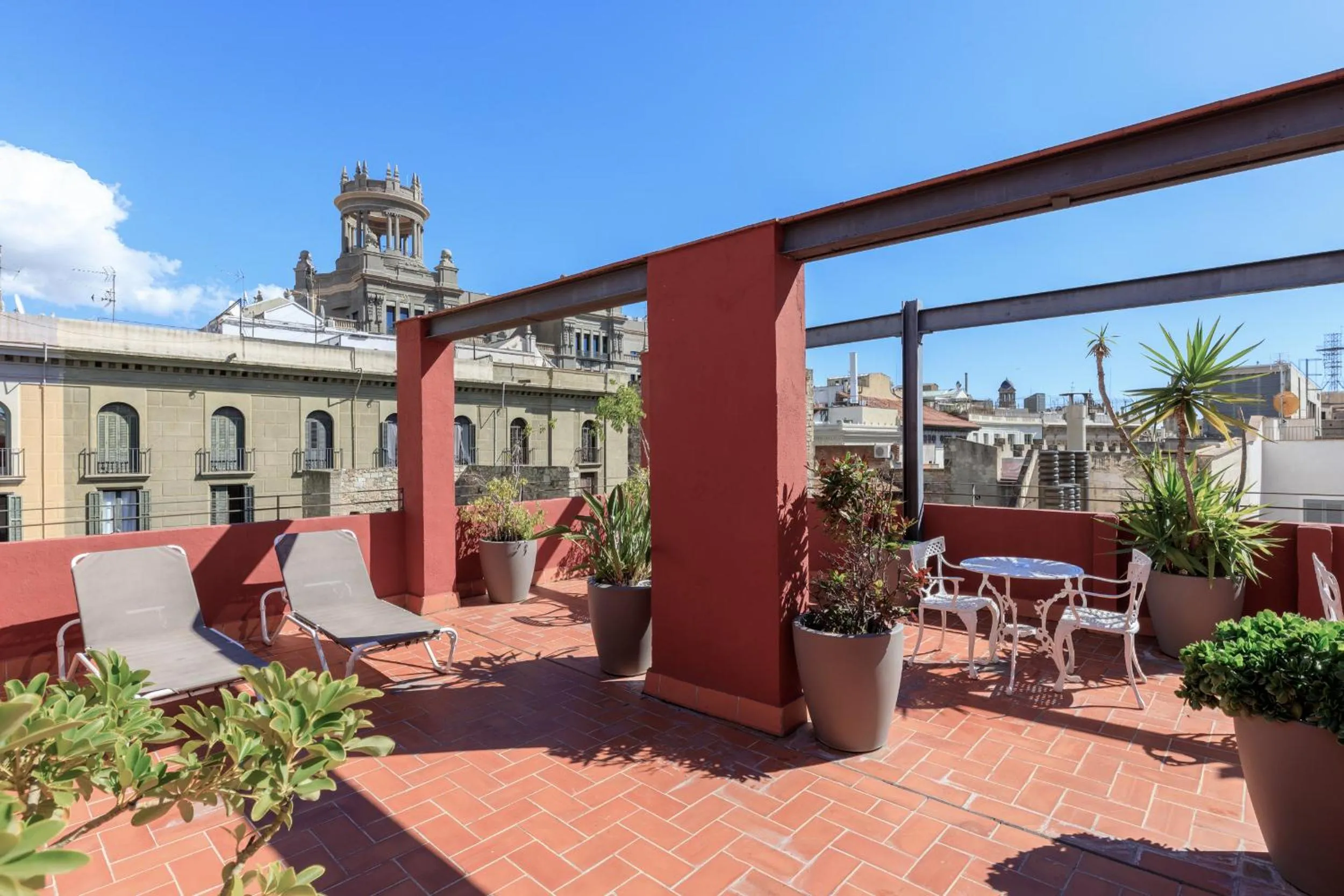 Solarium in Hotel Gótico
