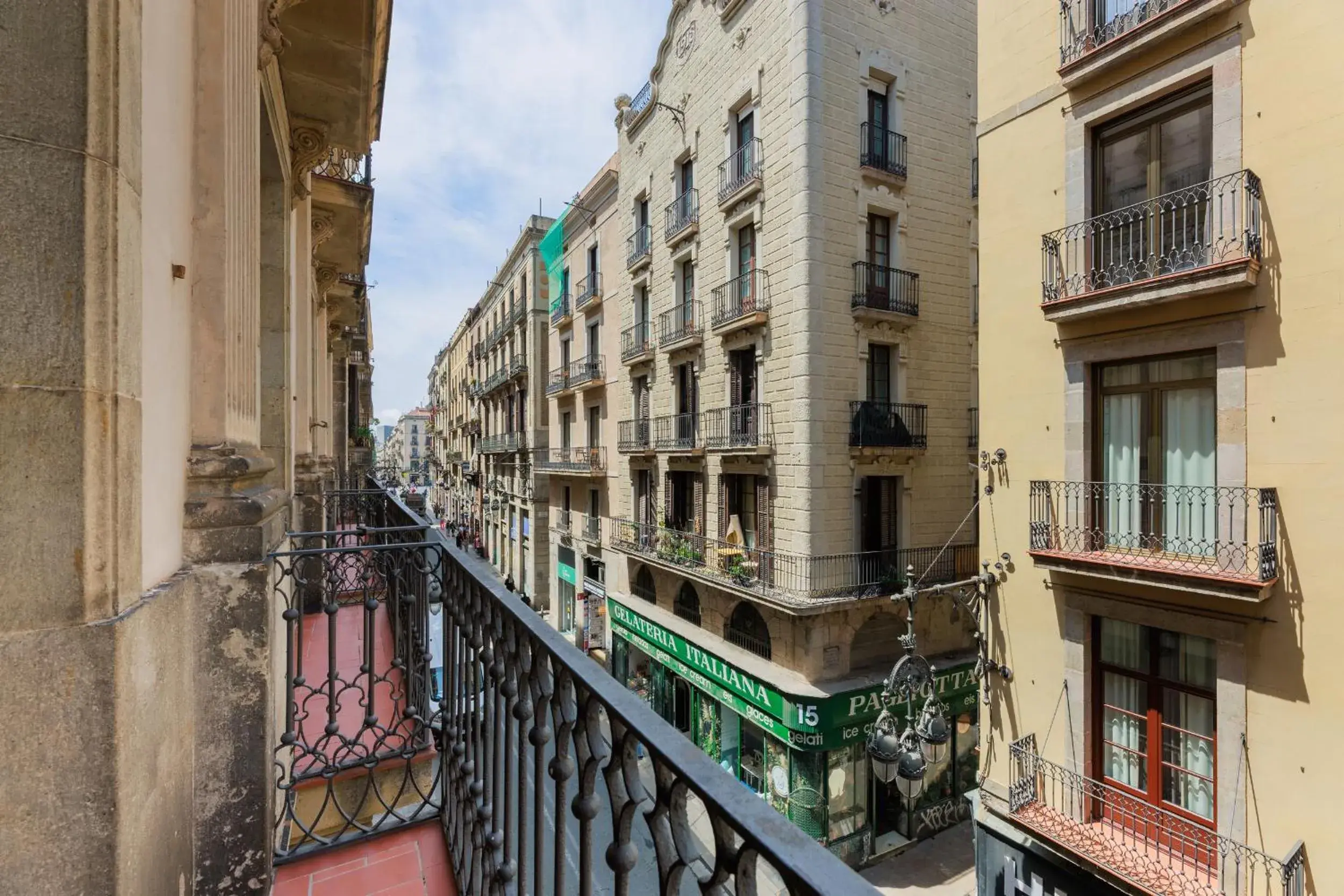 City view in Hotel Gótico City view in Hotel Gótico